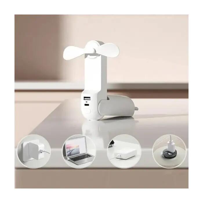 Ventilateur portable LIFE 8 PLUS 4000 MAh blanc 2/4
