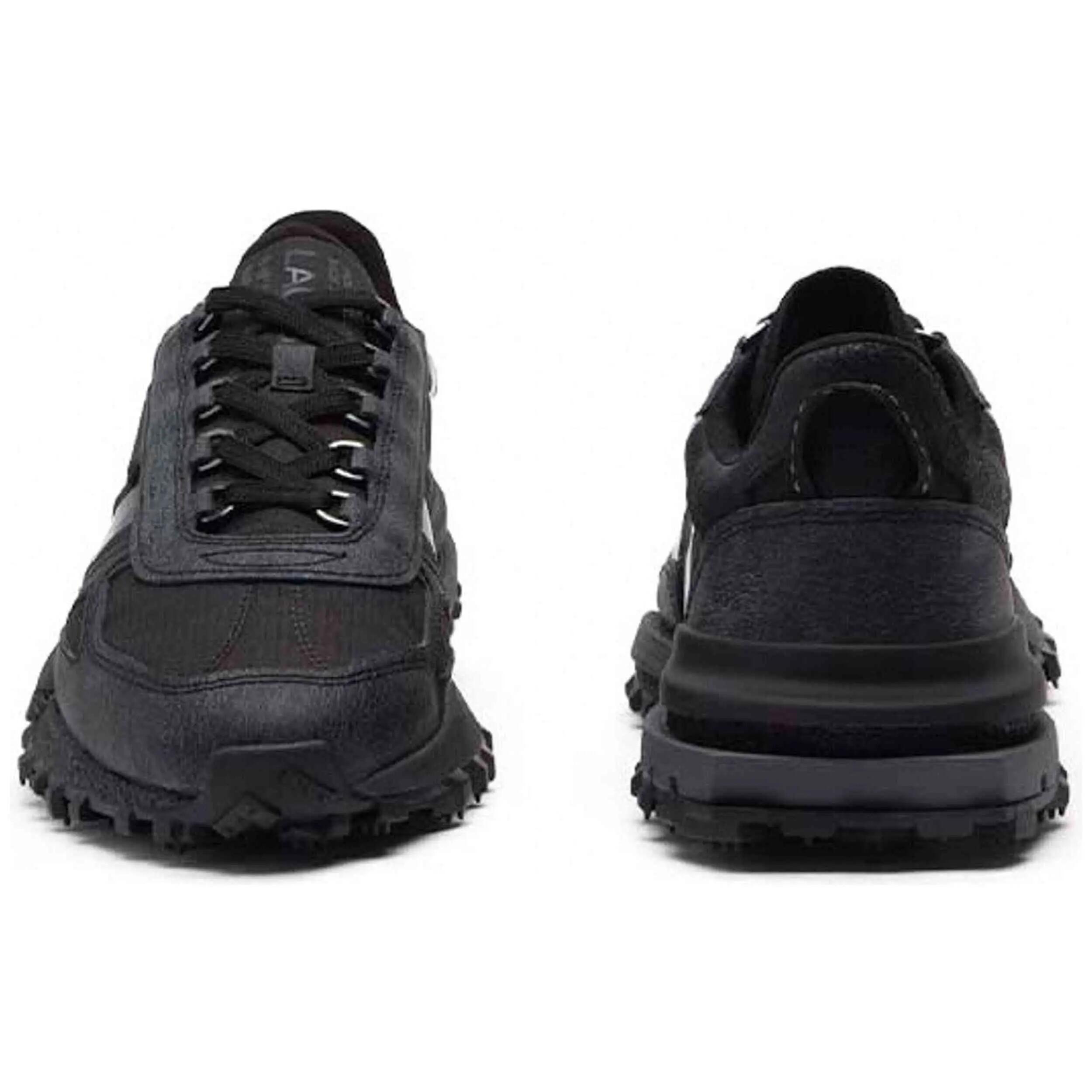 Baskets Lacoste modèle Elite Active "Black / Black" pour homme 4/5