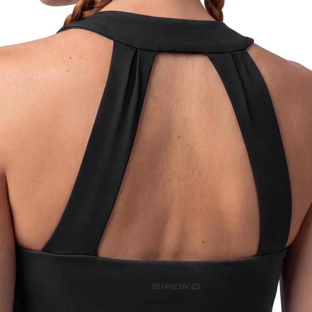 Tank top deportivo mujer Giselle-W Black Negro 5/7