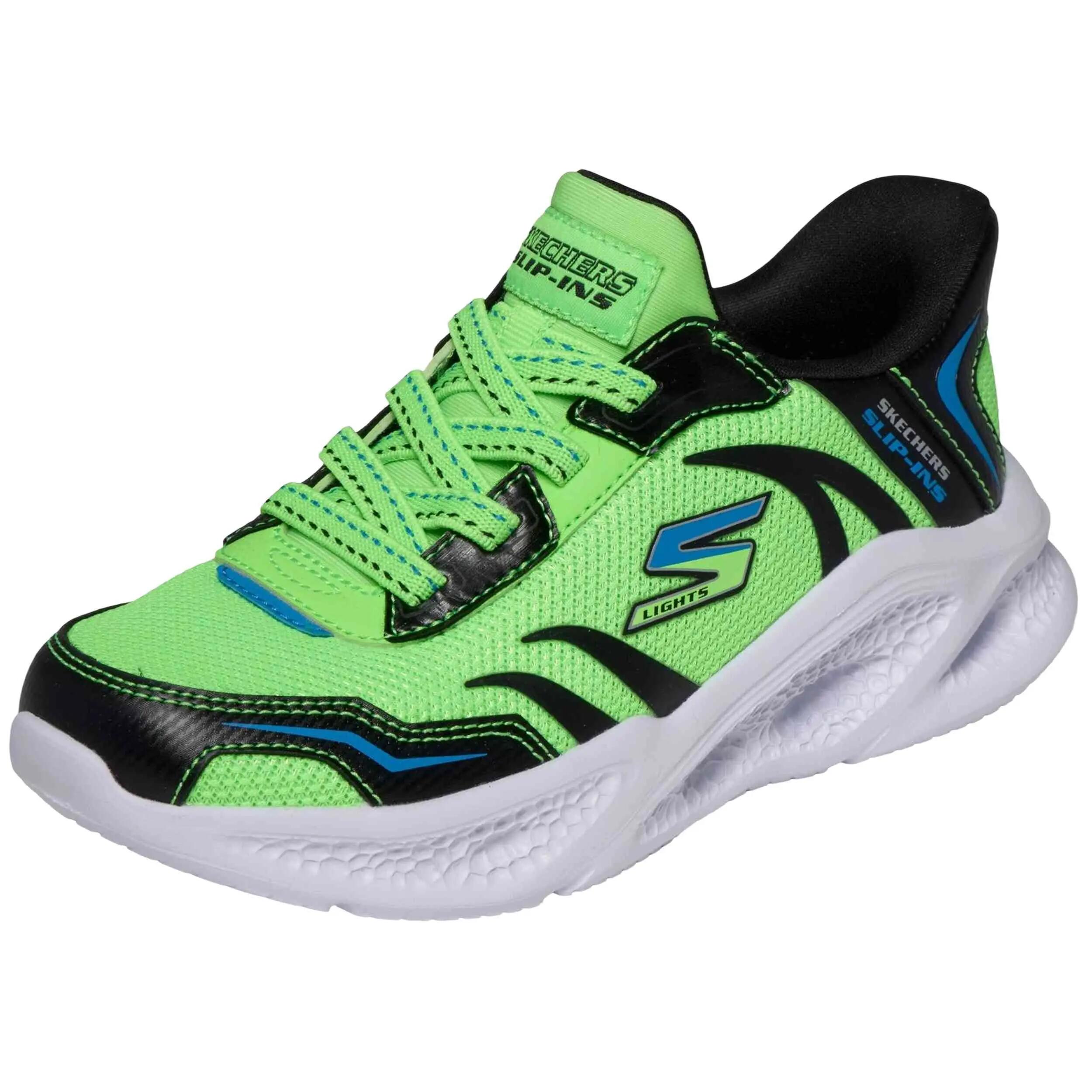 Zapatillas Skechers modelo Slip-ins: Meteor-Lights - Brisk-Bea para niños unisex 4/5