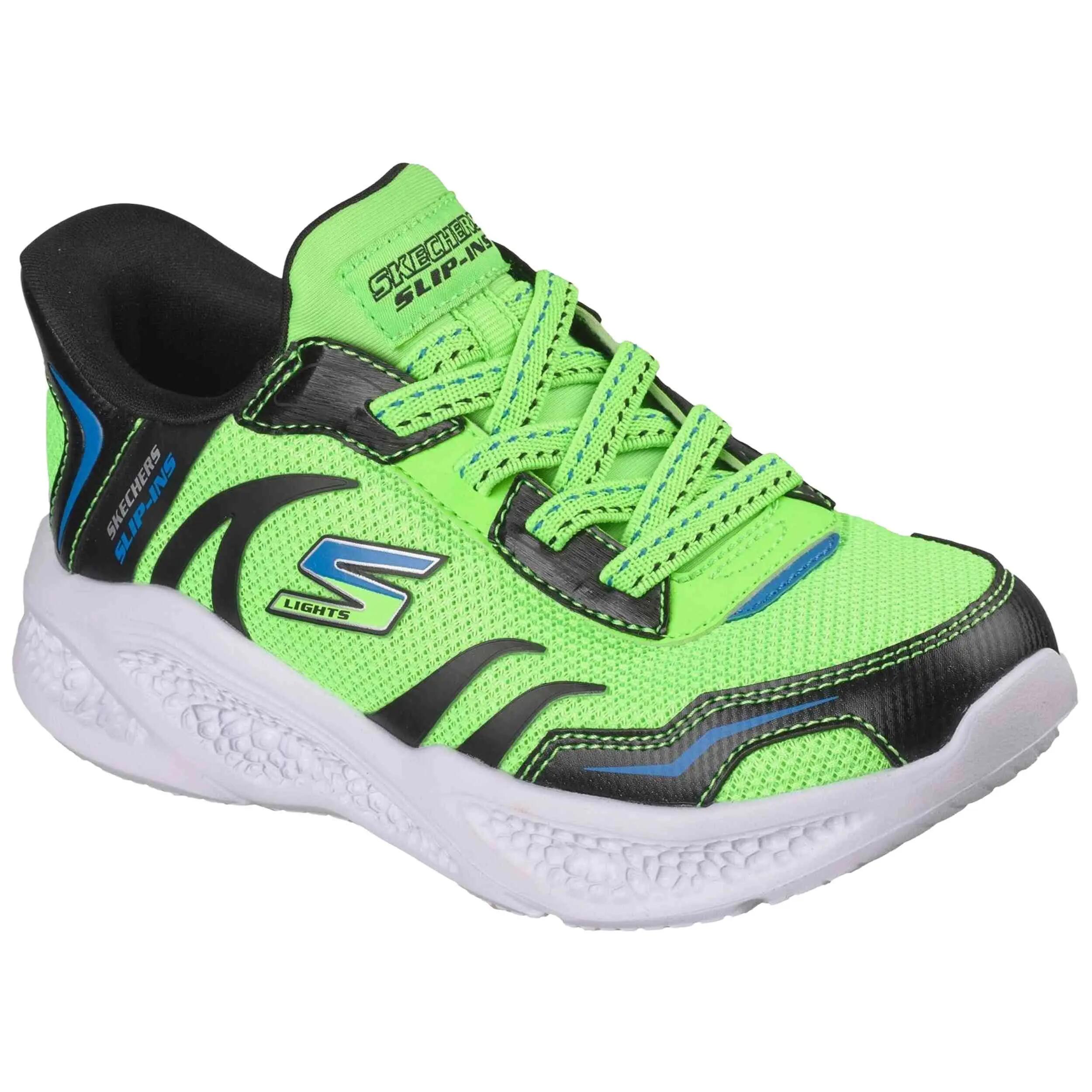 Zapatillas Skechers modelo Slip-ins: Meteor-Lights - Brisk-Bea para niños unisex 3/5