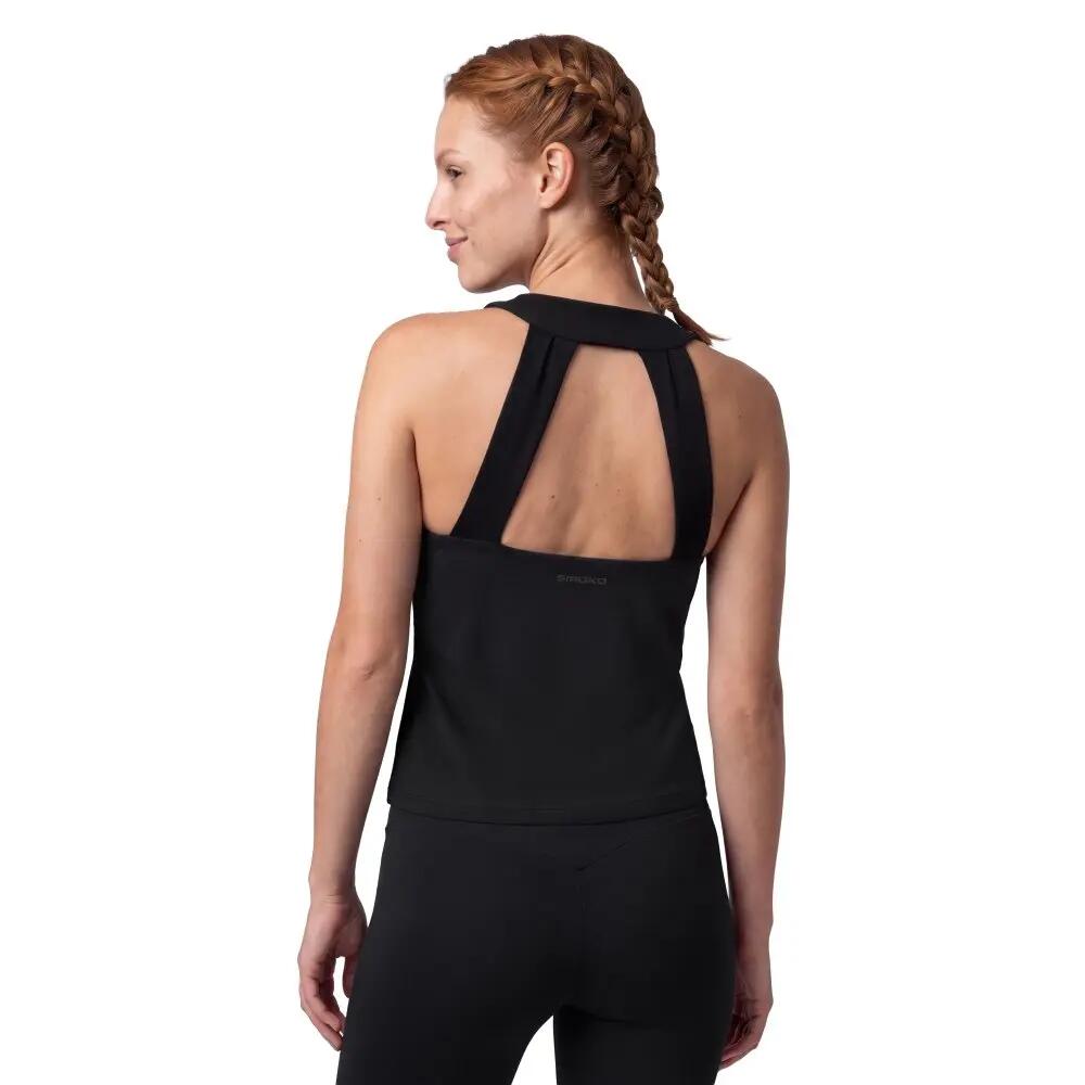 Tank top deportivo mujer Giselle-W Black Negro 2/7