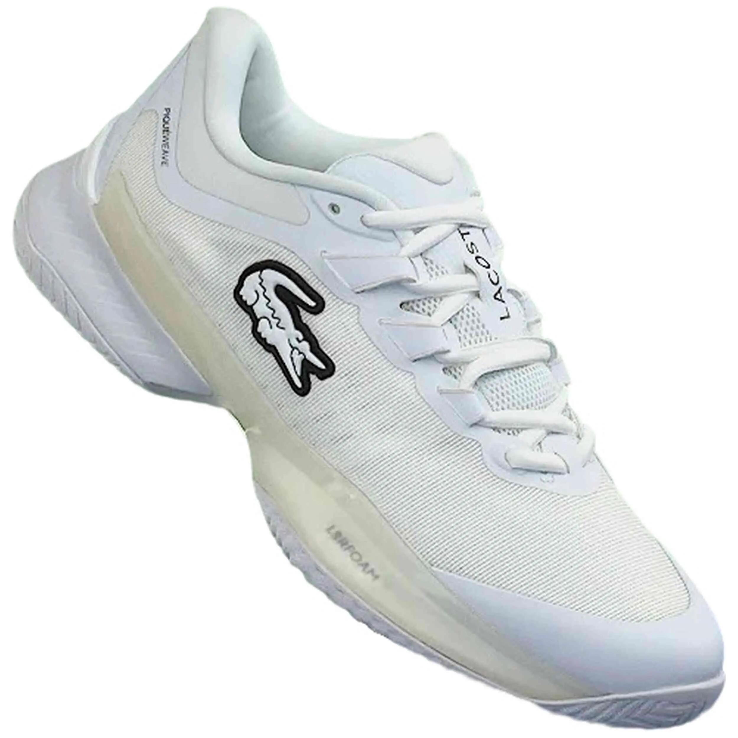 Zapatillas Lacoste modelo AG-LT Ultra "Blanco / Negro" para hombre 3/4