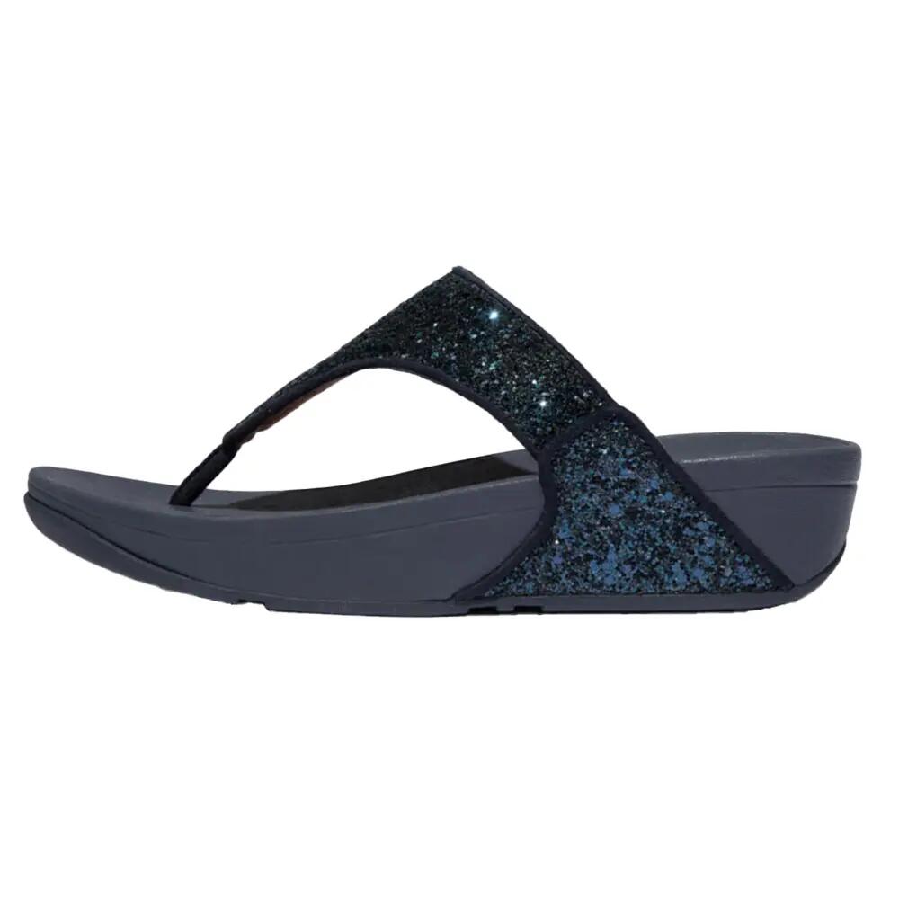 Sandales Motif/style Paillettes LULU Femme (Bleu Nuit) 2/5