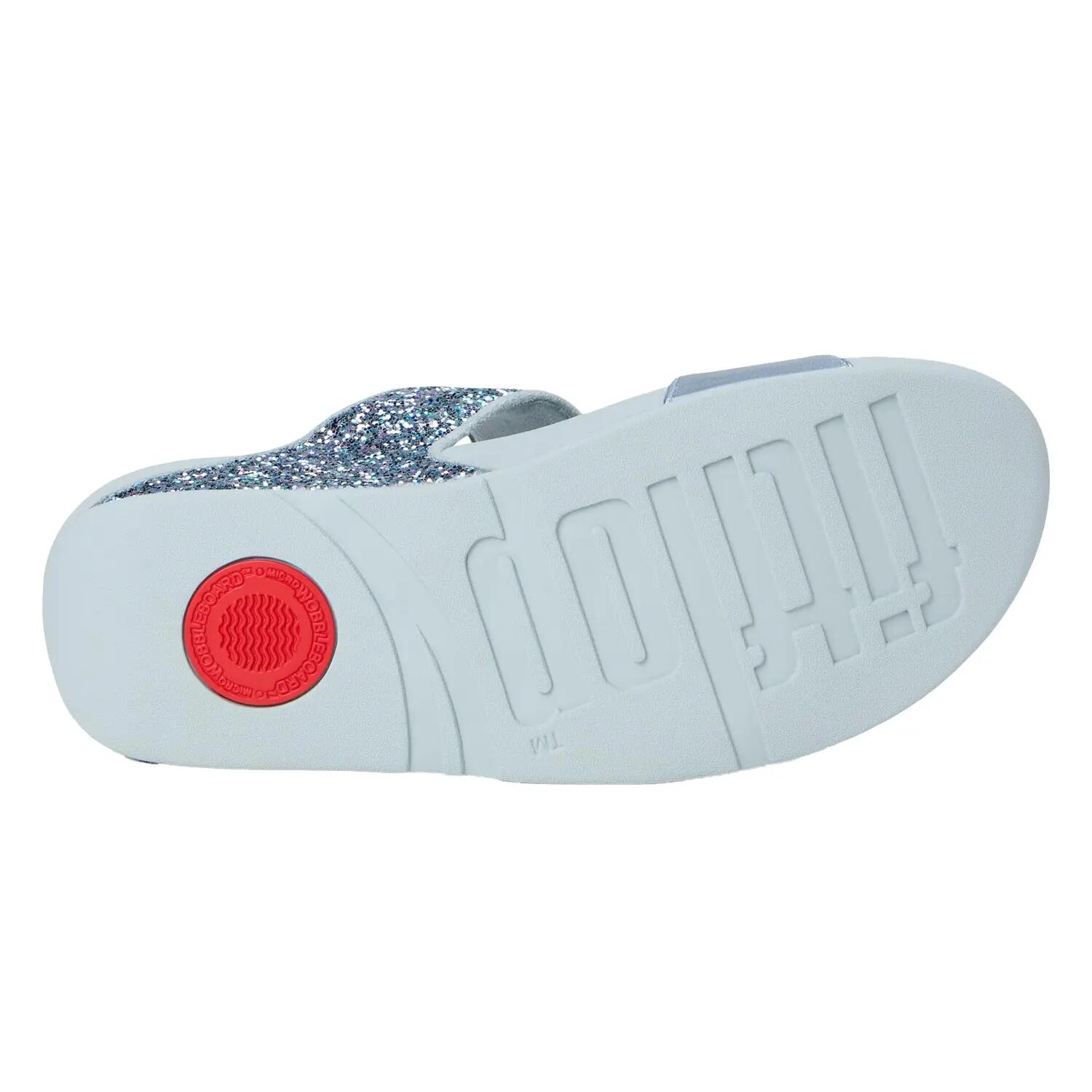 Claquettes Motif/style Tons Multiples LULU Femme (Bleu Courtisan) 5/6