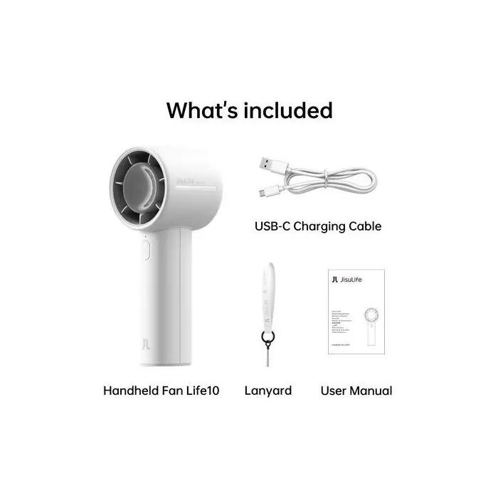 Ventilateur portable JisuLife 10 gris 5/5