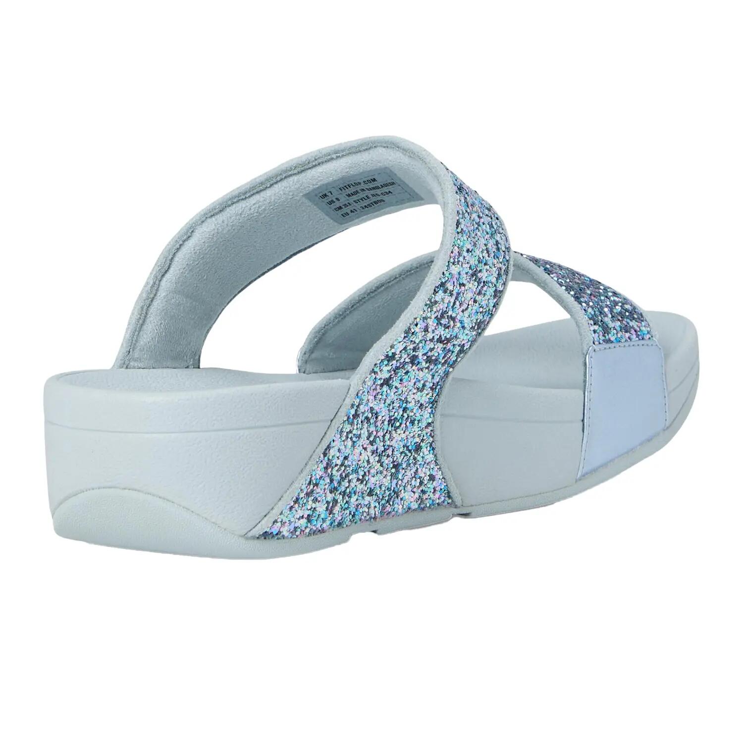 Claquettes Motif/style Tons Multiples LULU Femme (Bleu Courtisan) 2/6