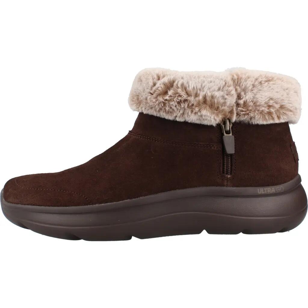 SKECHERS 144848S ON THE GO ENCORE SNOW Brązowy 2/5