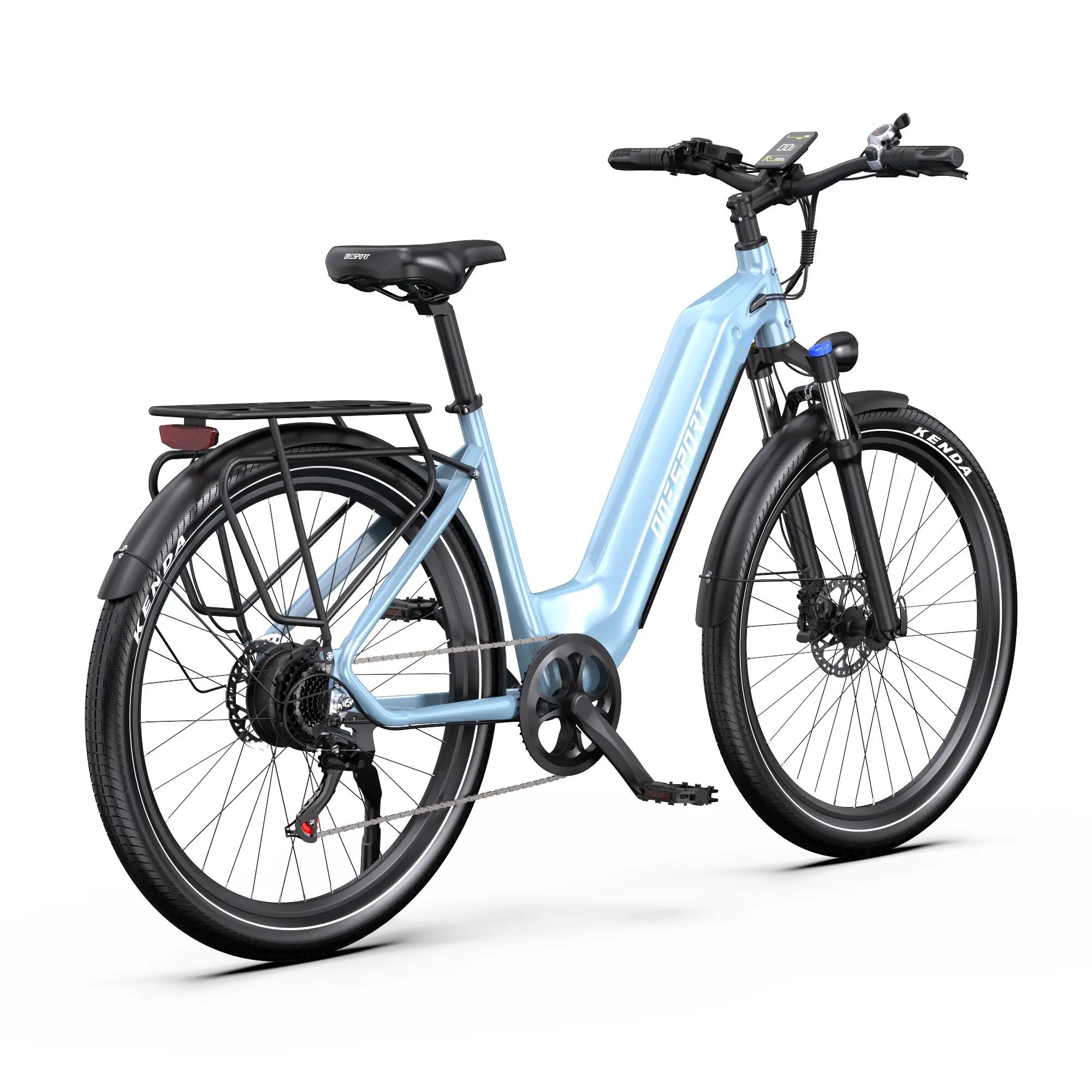 Bicicletă electrică pentru adulți ONESPORT WT05, baterie de 36 V și 18,2 Ah 6/15