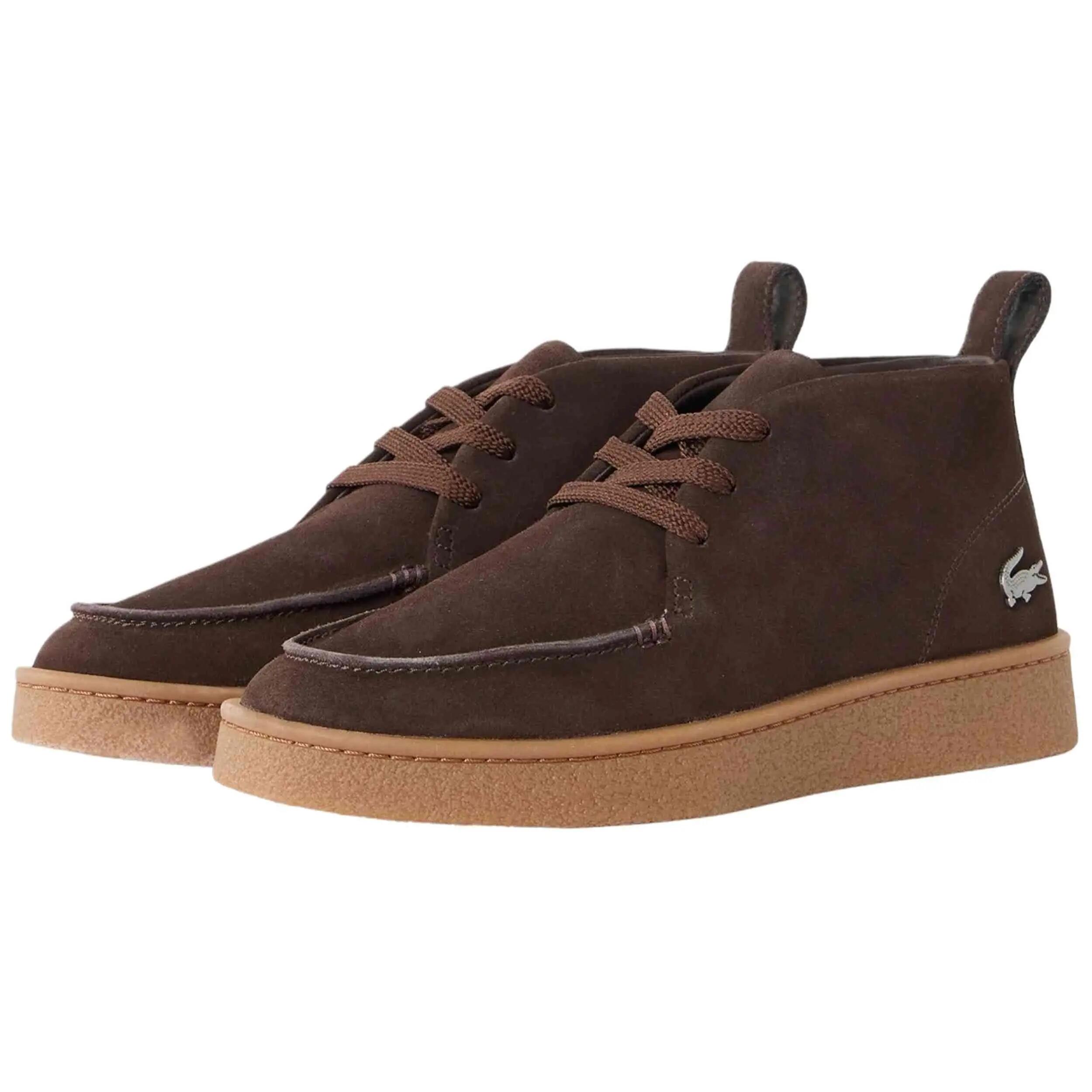 Zapatillas Lacoste modelo Baseshot Chukka "Negro / Marrón" para hombre 2/5