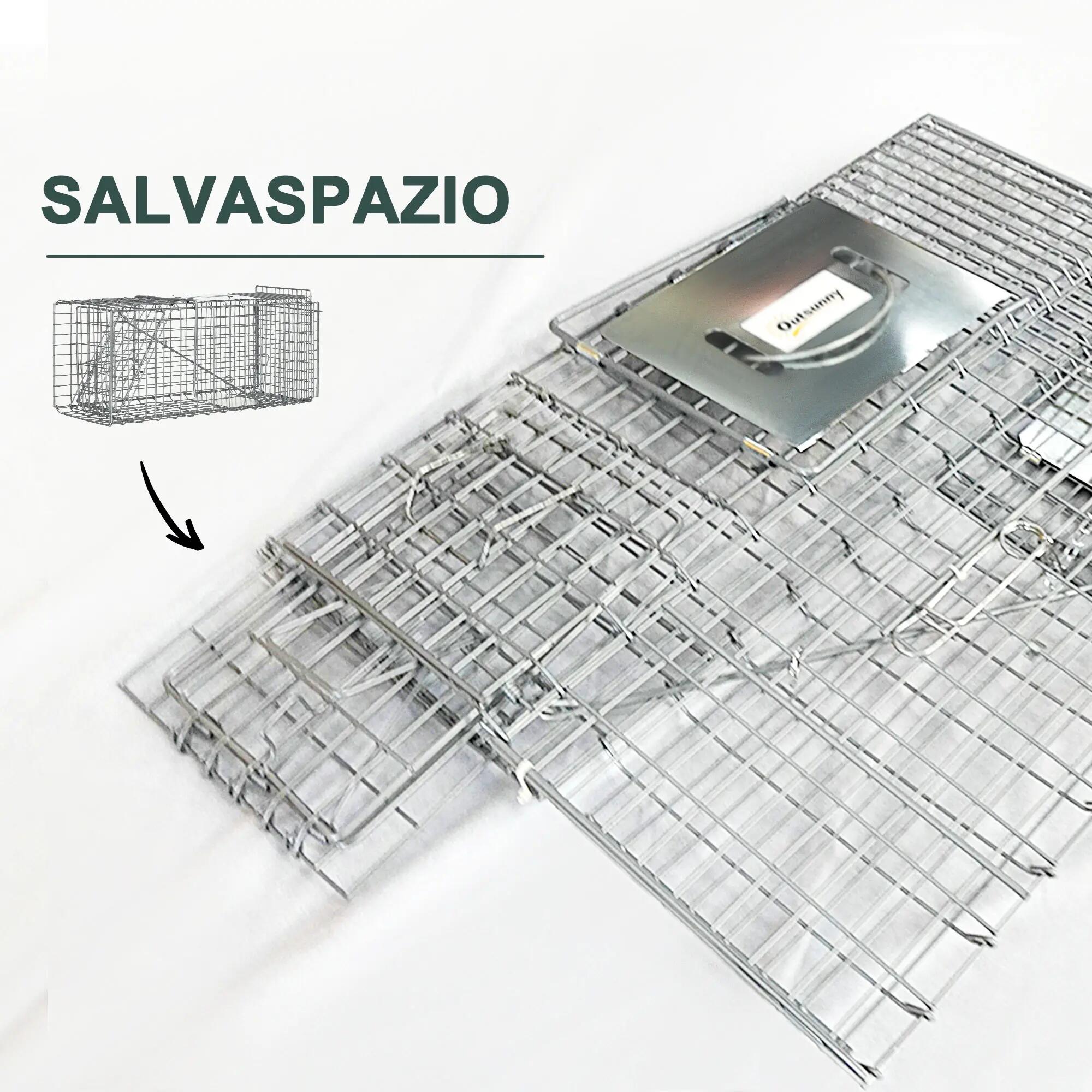 Piège pliable en acier pour rats, souris et ragondins 9/9