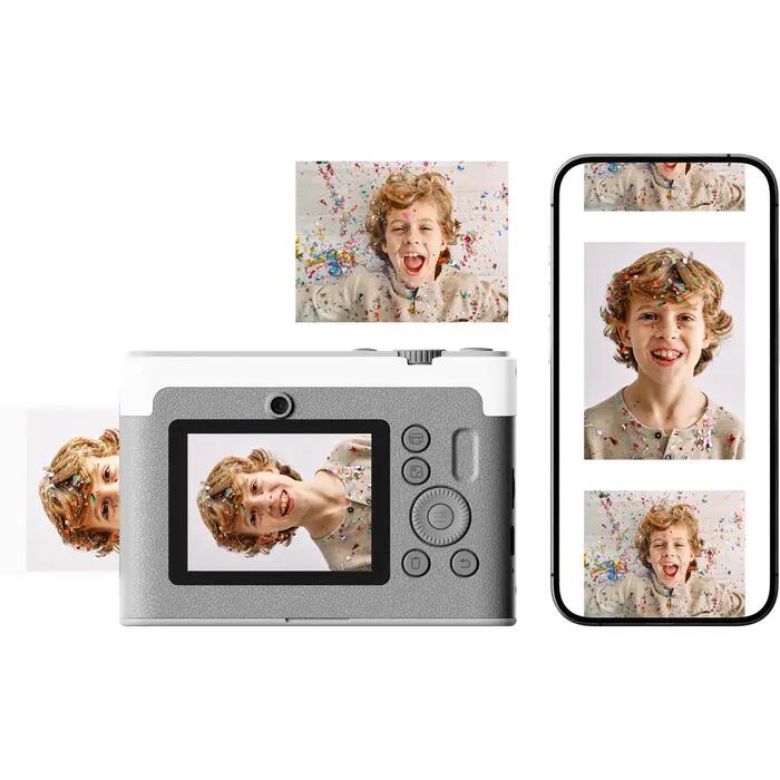 Appareil photo instantané enfant CAMERA INSTA LUX Gris 3/7