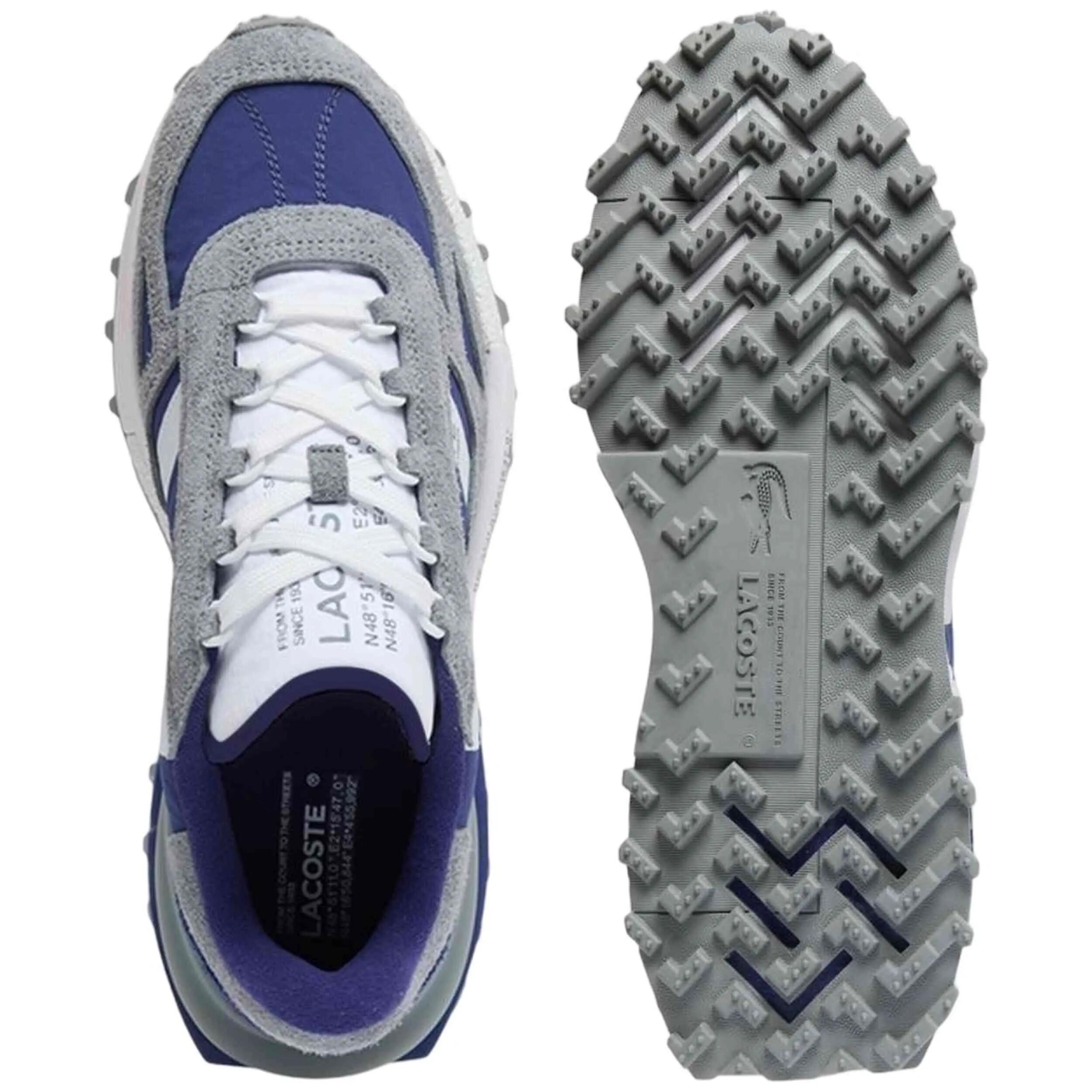 Baskets Lacoste modèle Elite Active "Azul Marino / Gris" pour homme 5/5