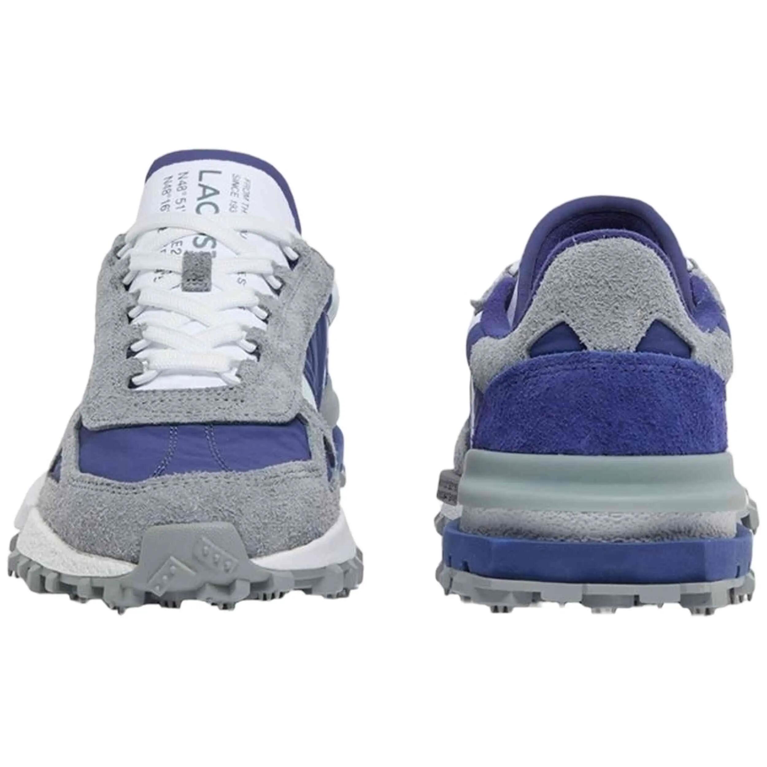 Baskets Lacoste modèle Elite Active "Azul Marino / Gris" pour homme 4/5