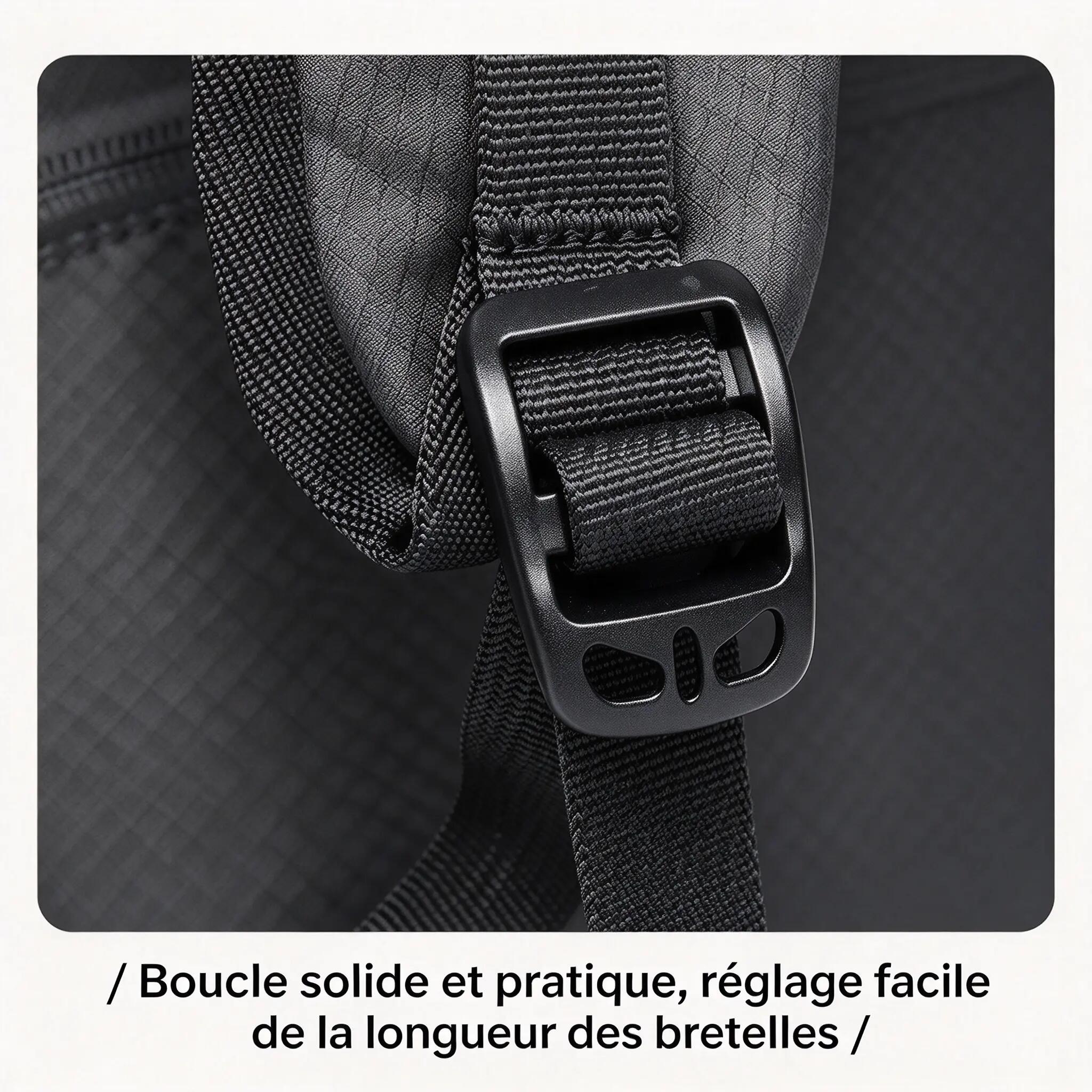 Sac à dos léger pliable, idéal sport, quotidien et voyages. 7/7