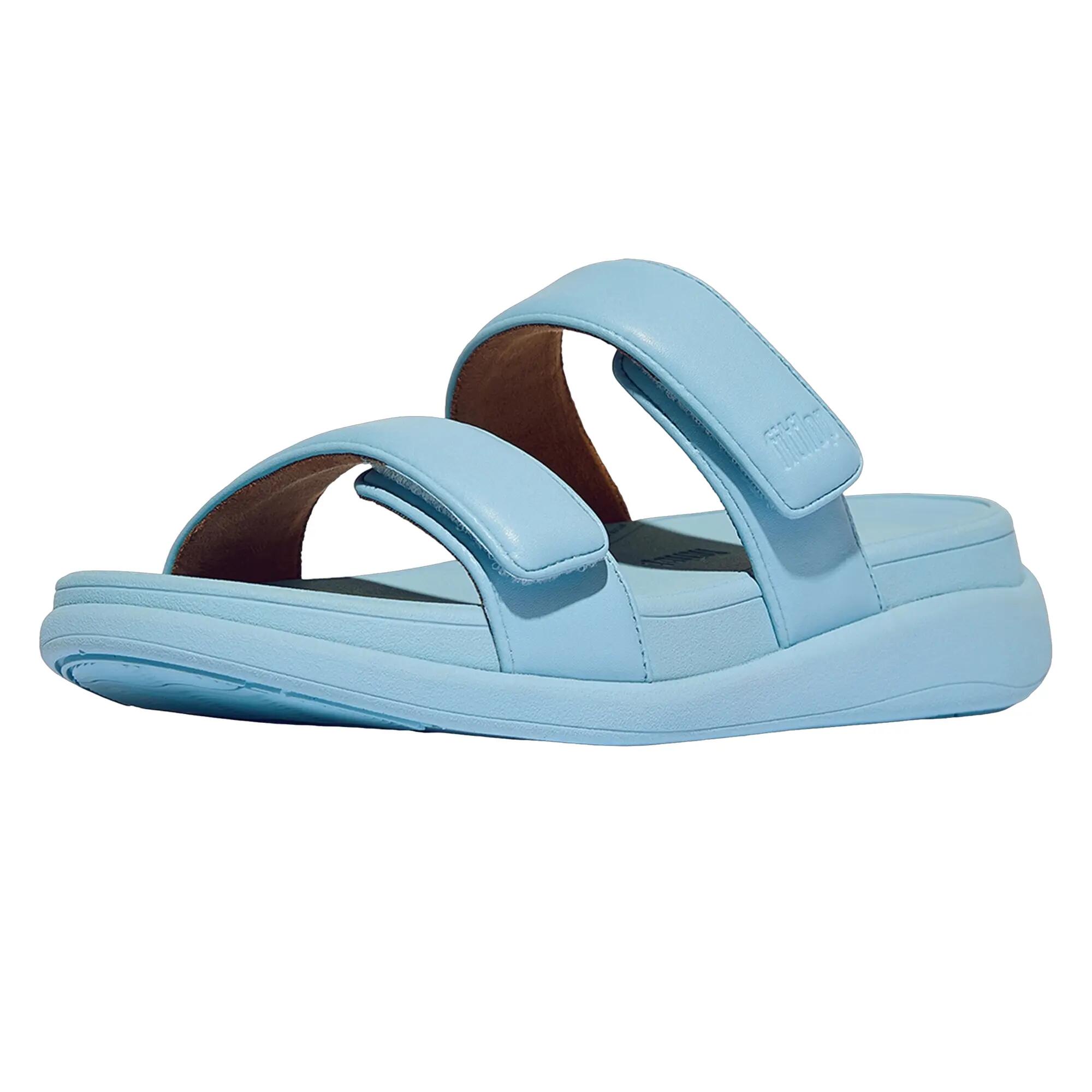 FMode verstelbare slippers met platte zool voor dames (Bondi Blauw) 5/6