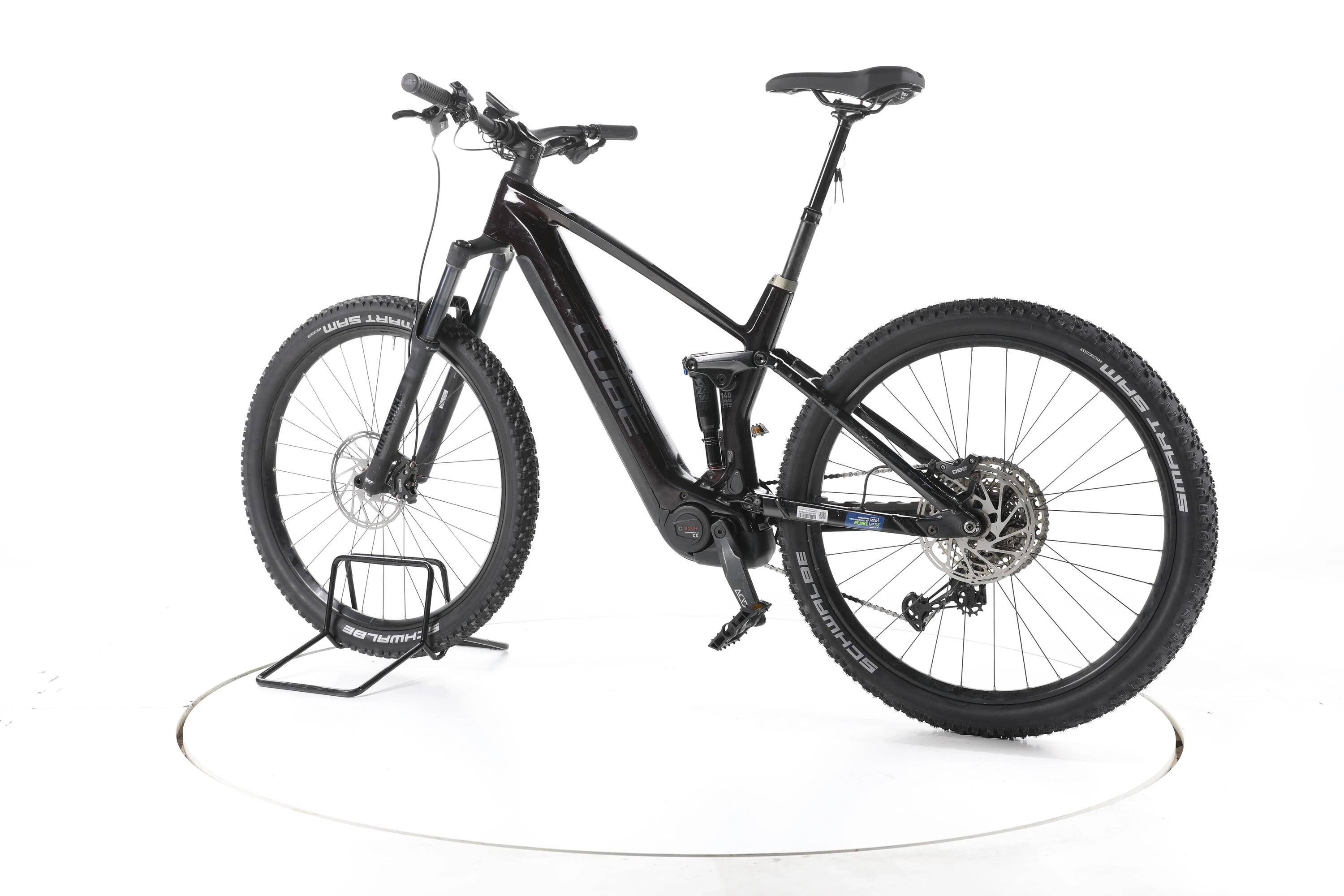 Reconditionné - Cube E Stereo Hybrid 140 HPC Race750 Tout-Suspendue - Très Bon 7/7