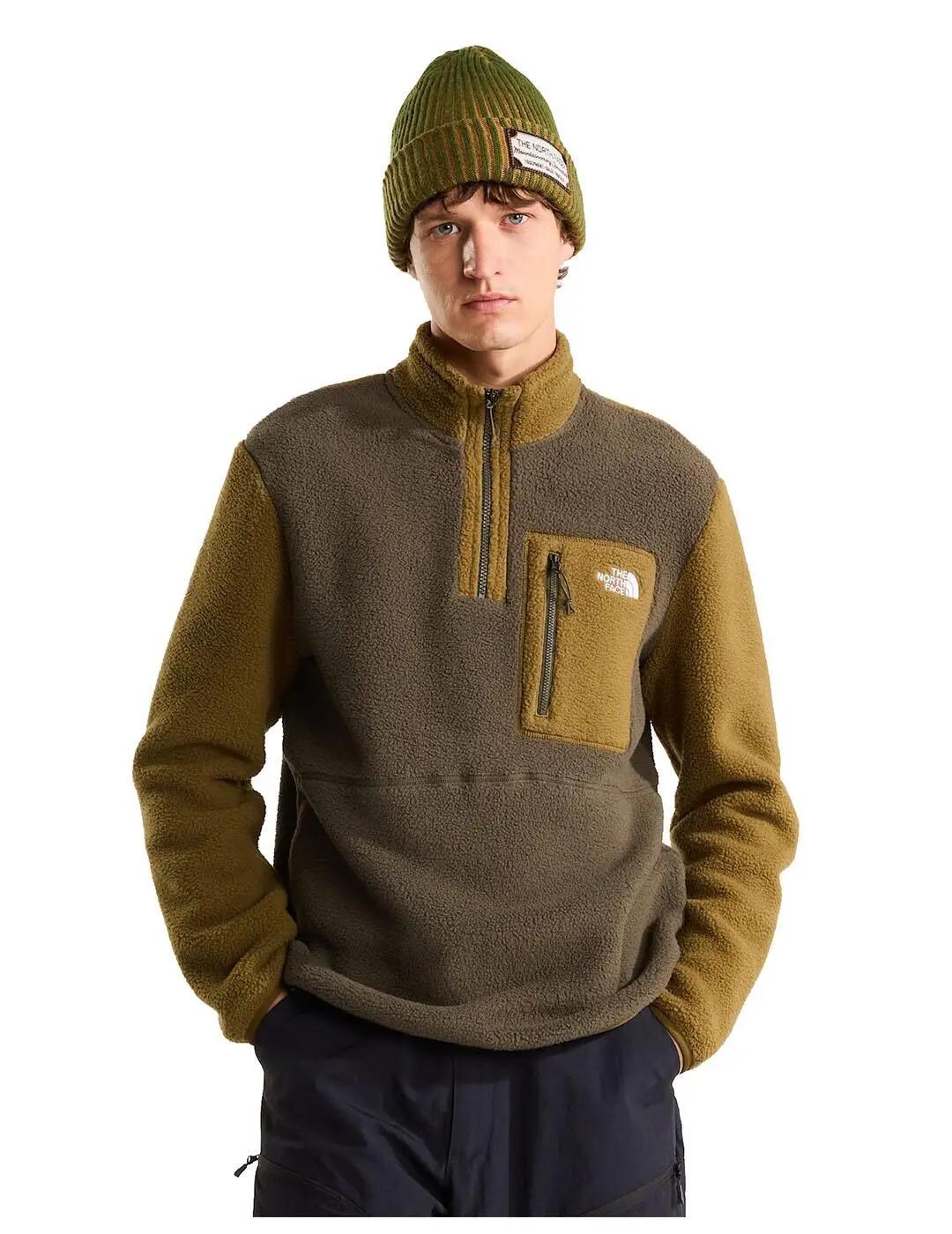 Sudaderas jerseys polares para Hombre The north face Yumiori Verde 3/5