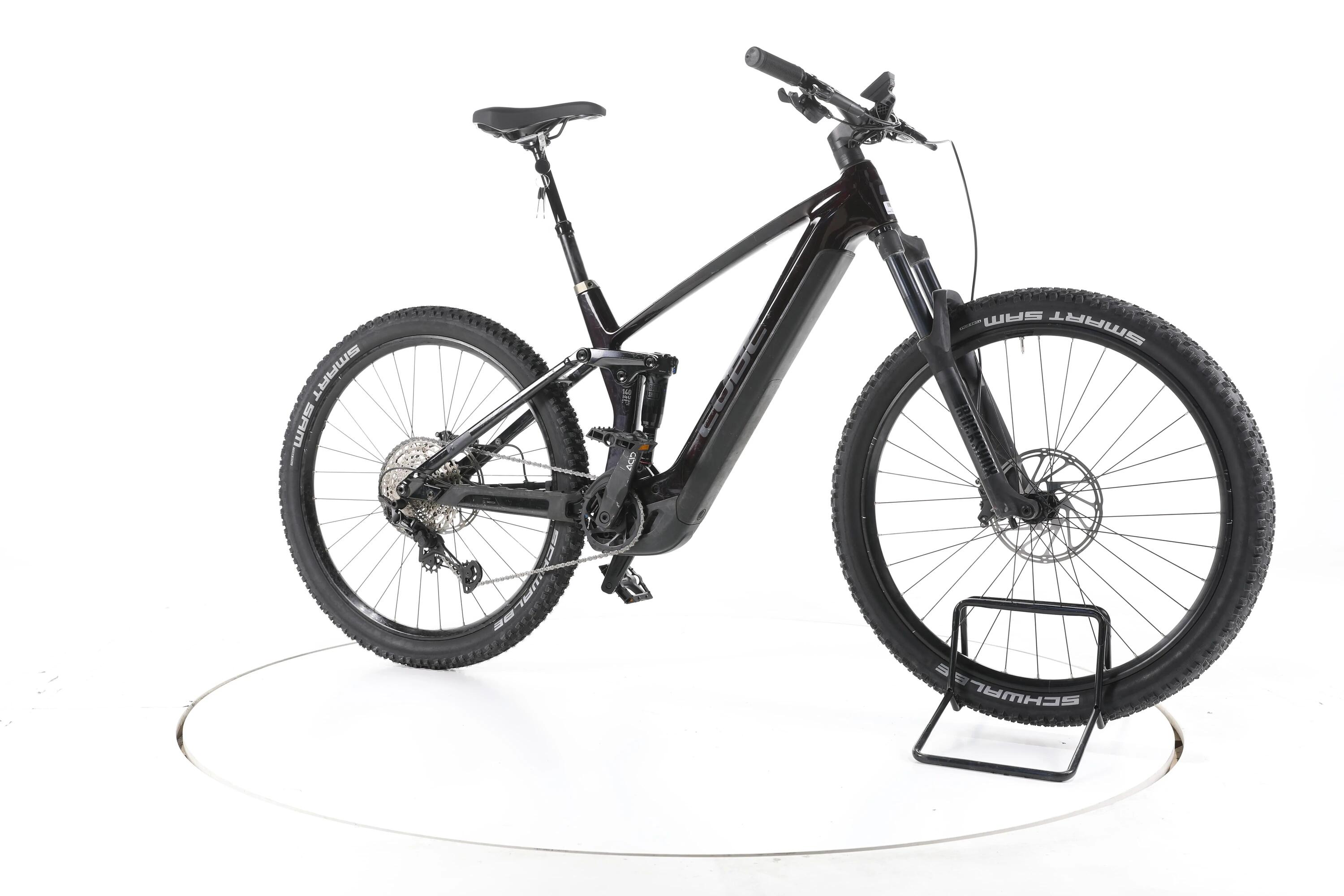 Reconditionné - Cube E Stereo Hybrid 140 HPC Race750 Tout-Suspendue - Très Bon 2/7