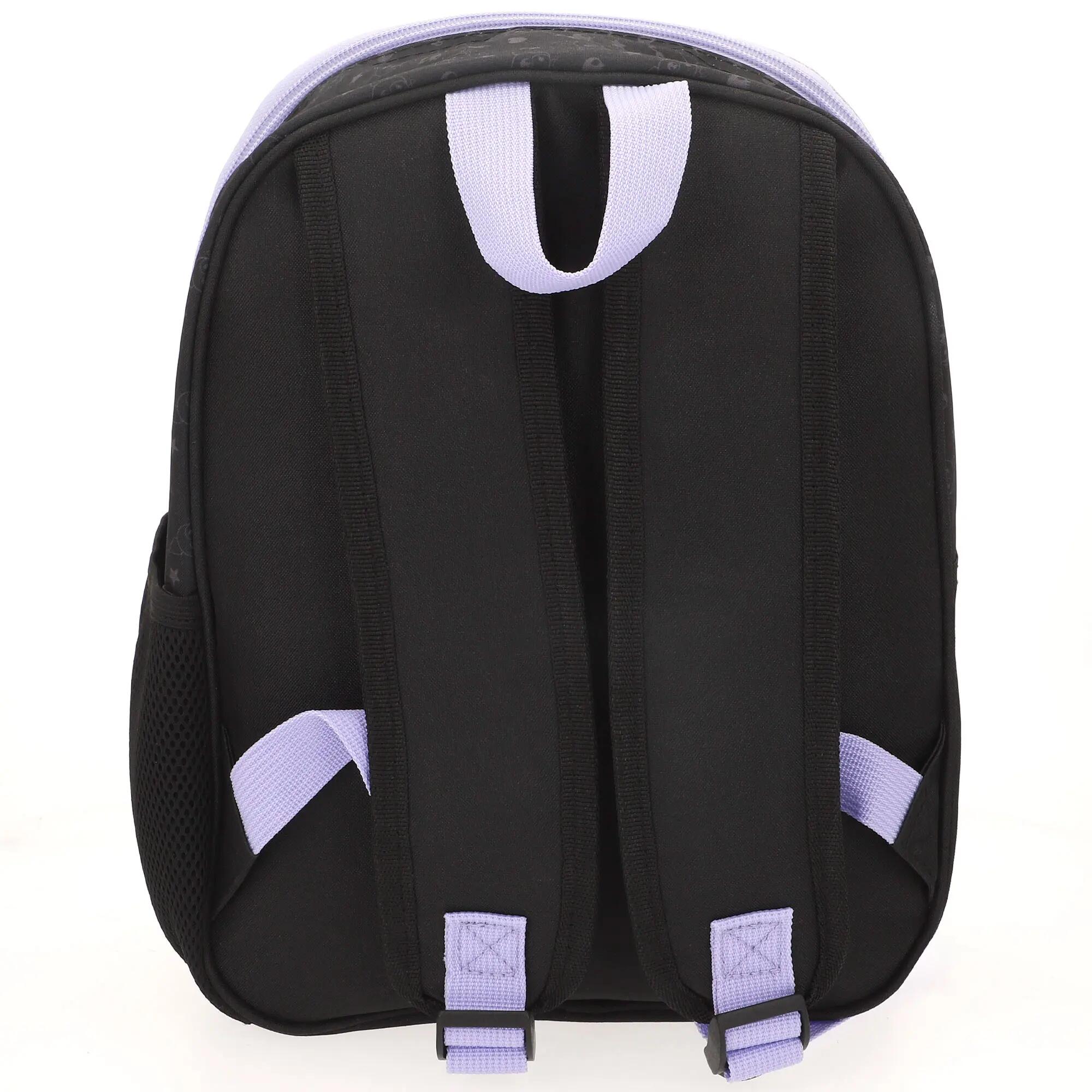 Kuromi Mochila pré-escolar 3D 25x10x32 cm + 3 anos 6/7