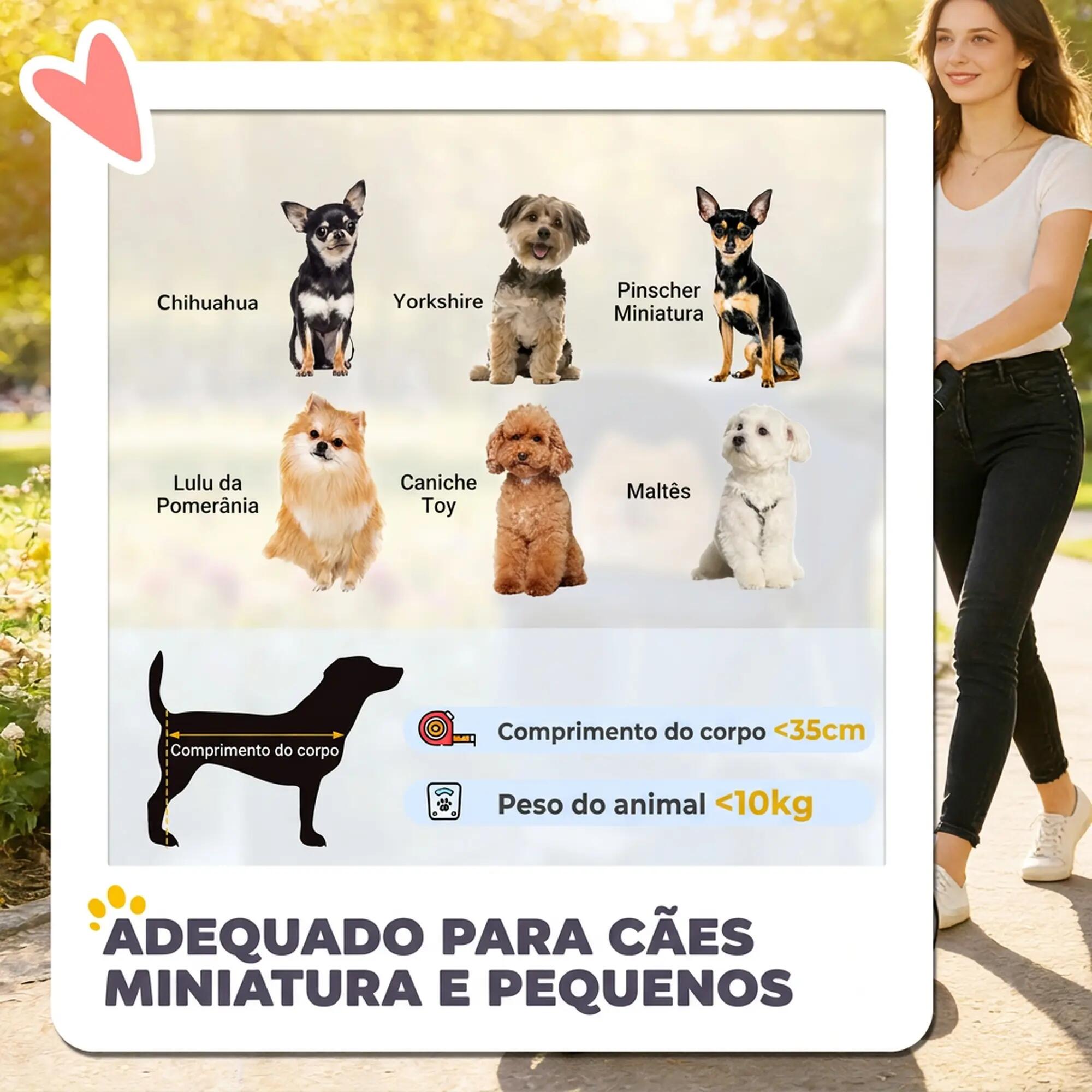 Carrinho para cães 77x44x102 cm azul-escuro PawHut 4/9