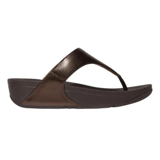 Sandales Femme (Marron Chocolat Métallisé)
