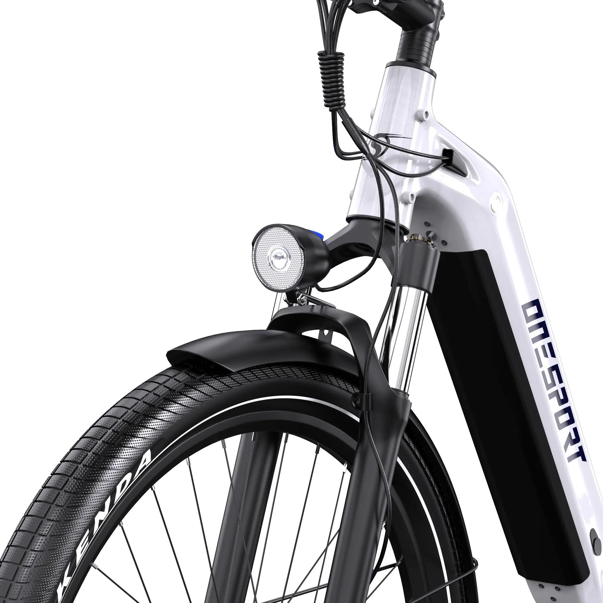 Bicicletta Elettrica ONESPORT WT05, Batteria 36V 18.2Ah, Pneumatico 27.5×2.25IN 6/6