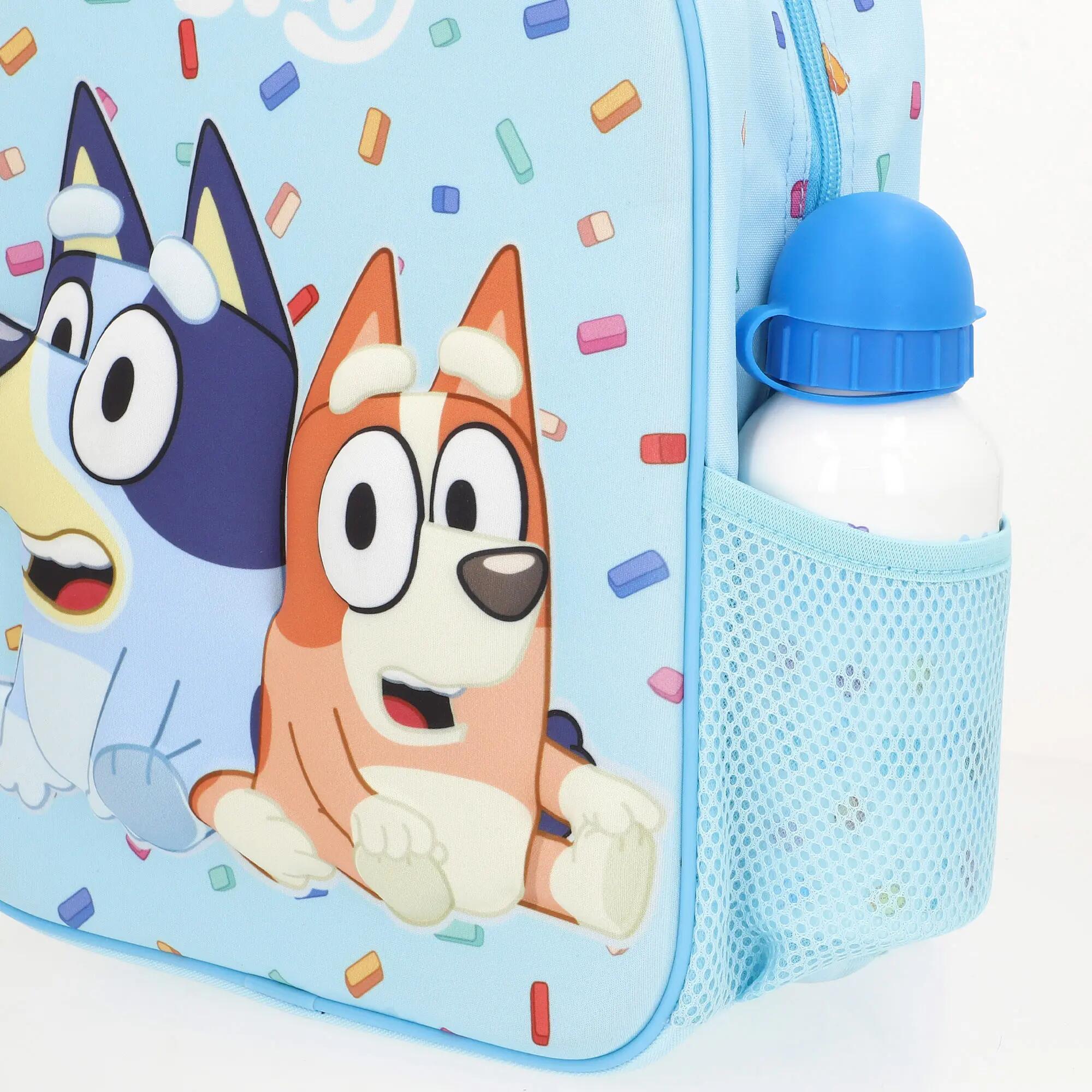 Bluey Mochila pré-escolar 3D 25x10x32 cm + 3 anos 3/7
