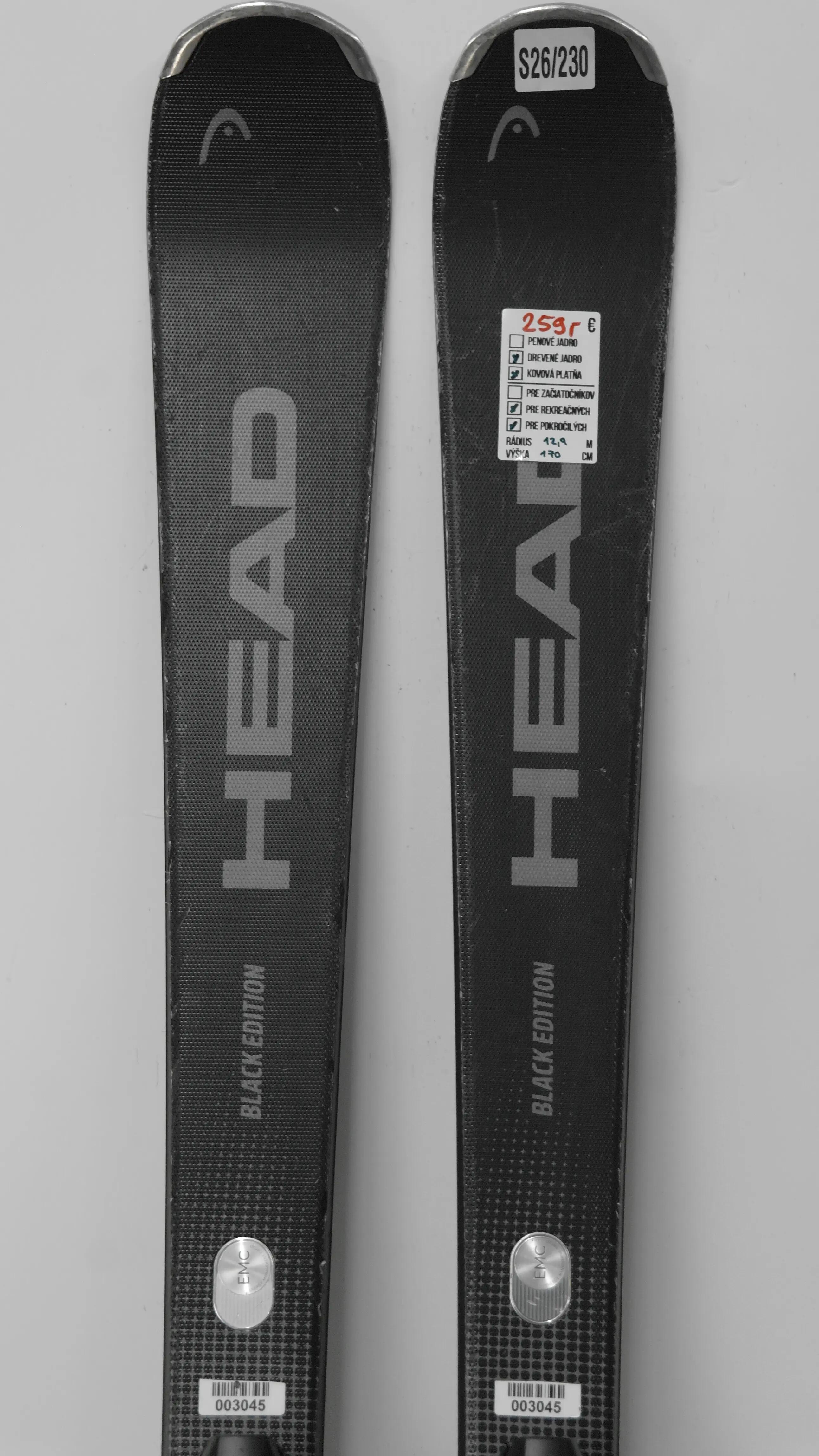 2ND Life - Sjezdové lyže Head Shape Black Edition 2/5