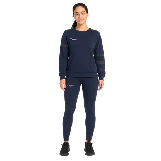 Ensemble sweat et legging femme Asai + Mavery Bleu marine