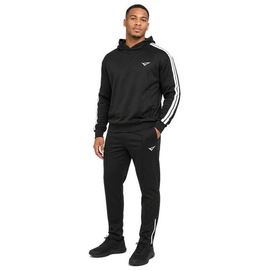 Herren Trainingsanzug Space + Stellar Schwarz / Weiß