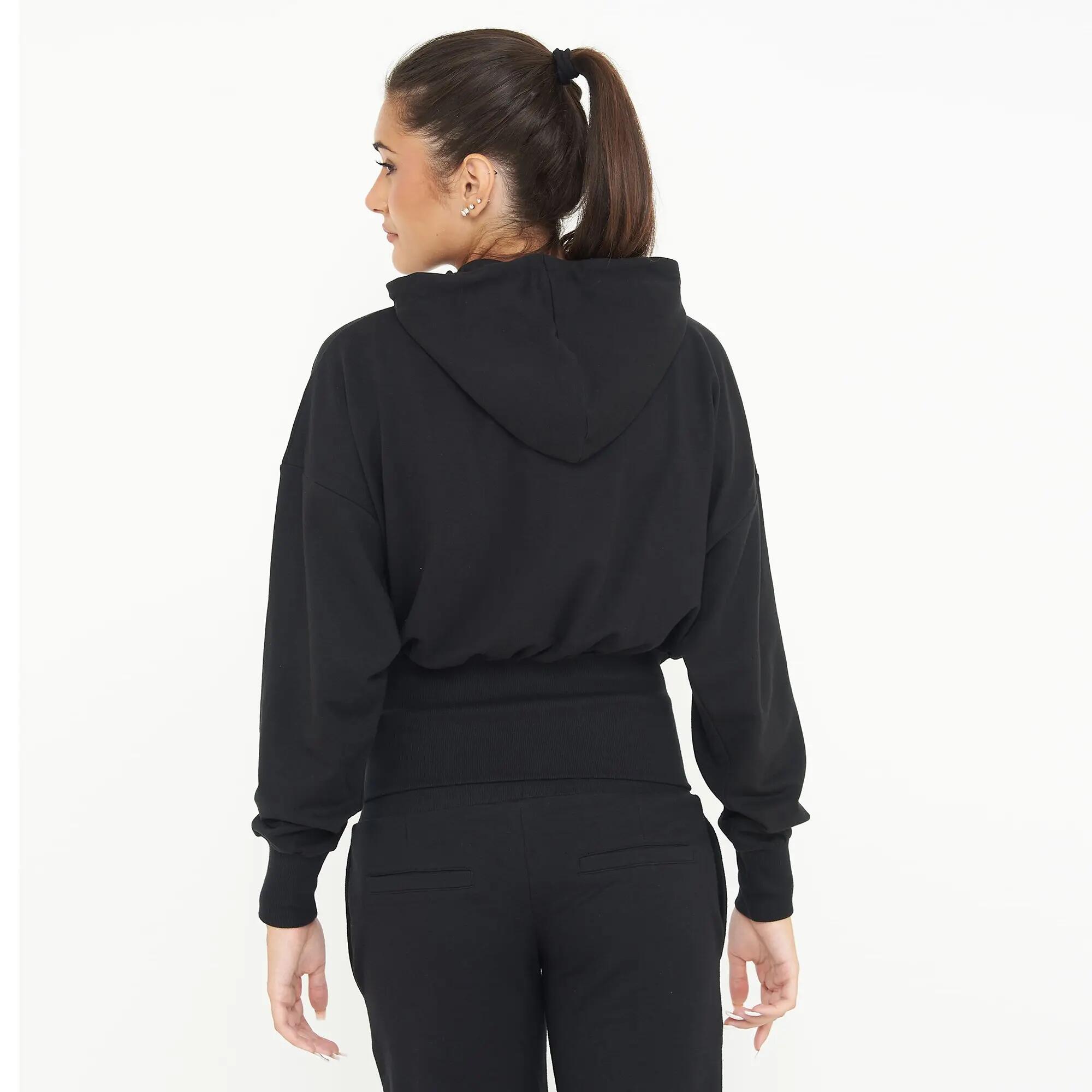 Completo felpa e leggings donna Trixy + Vexen Nero / Viola 4/8