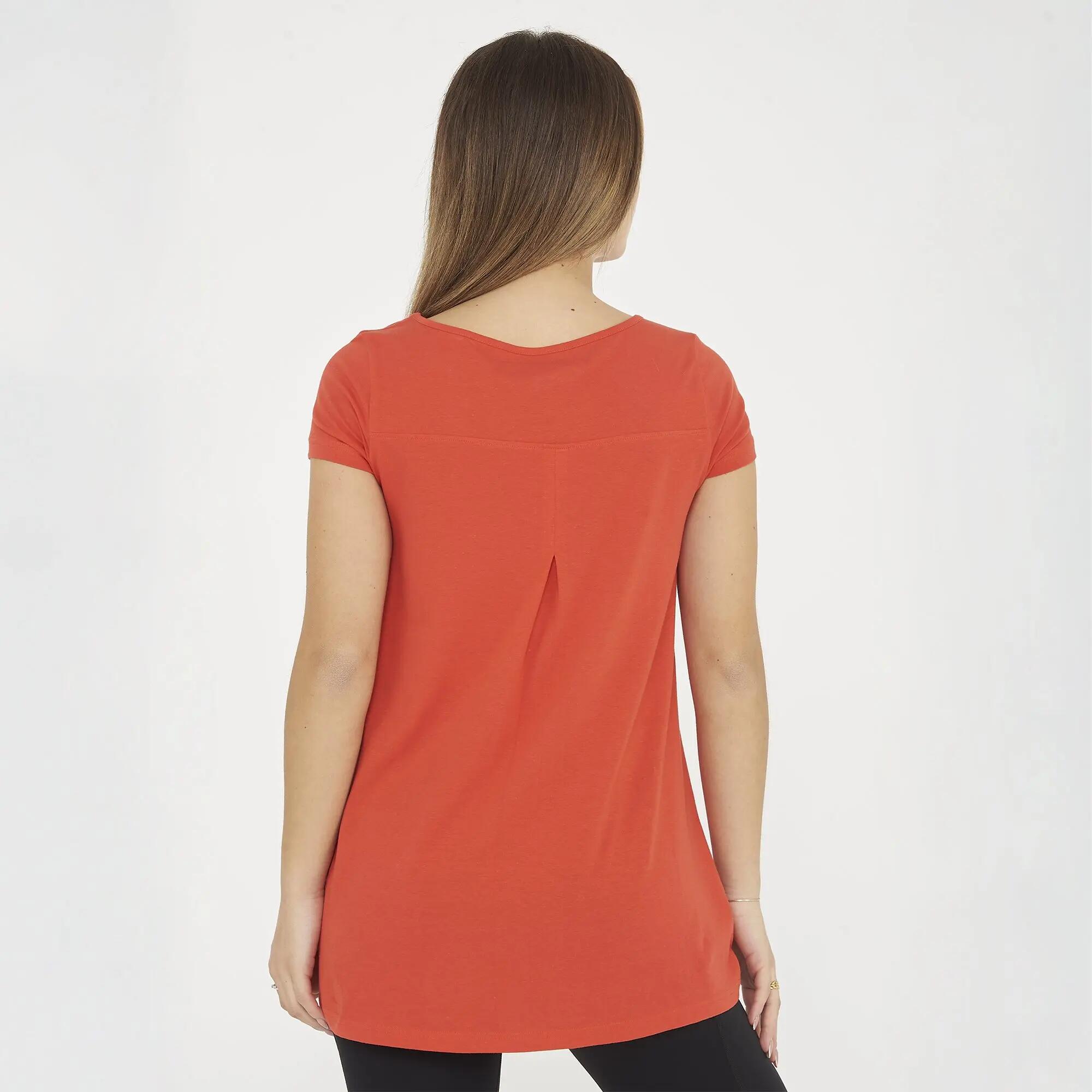 Completo t-shirt e leggings donna Callisto + Mavery Corallo / Nero 4/8