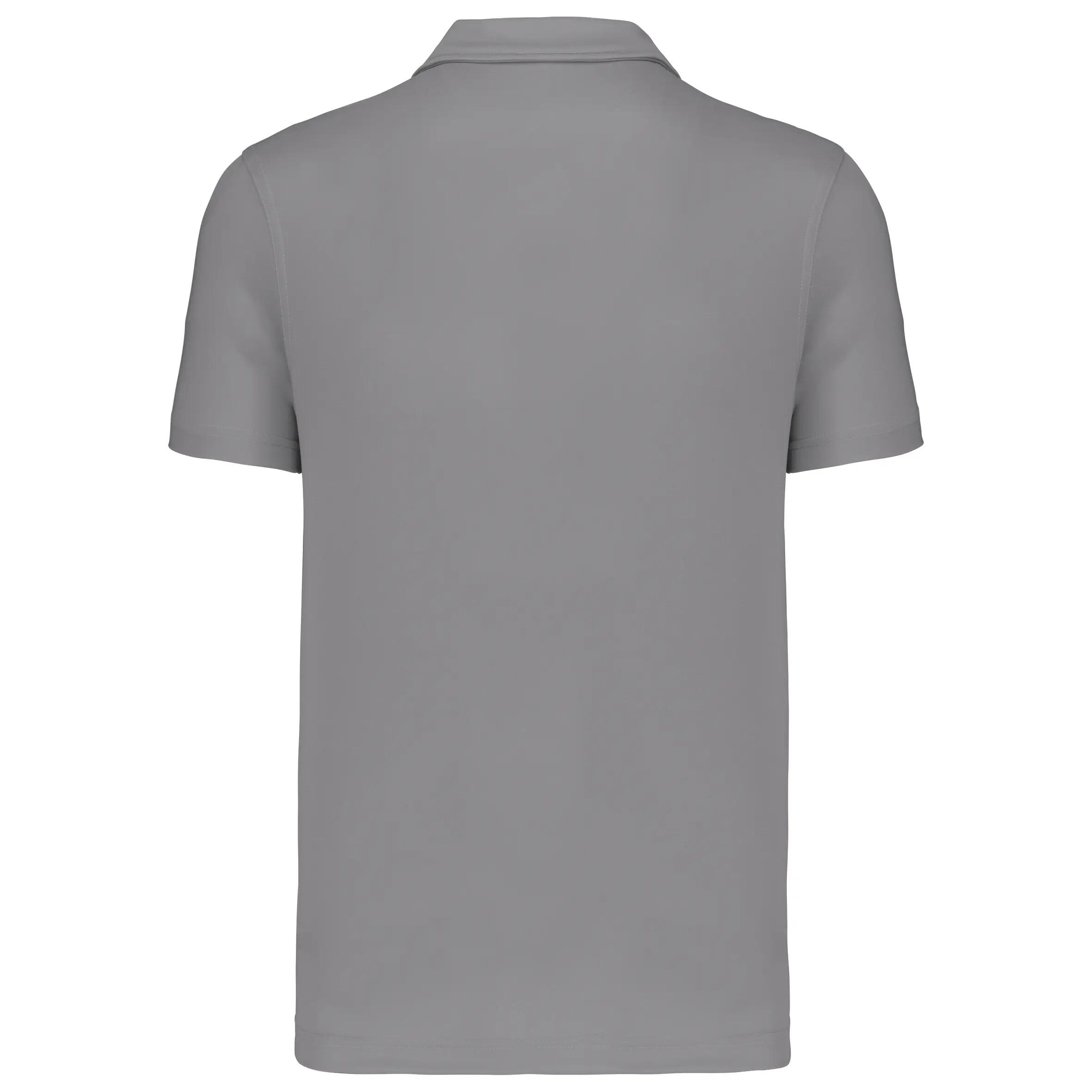Polo sport manches courtes - Fine Grey - M 3/3