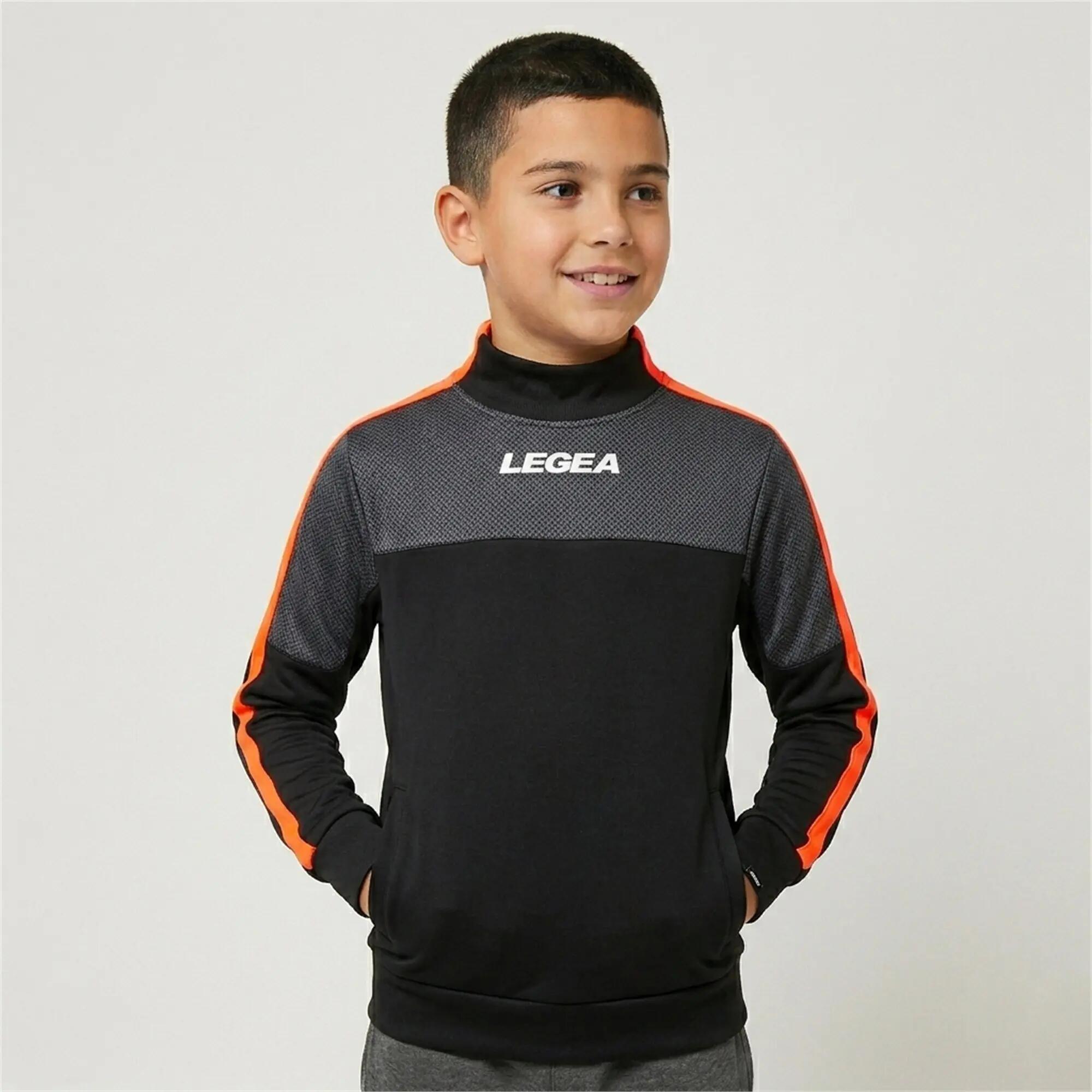 Trainingspak kinderen Damasco + Tokyo Zwart / Fluo oranje 2/8