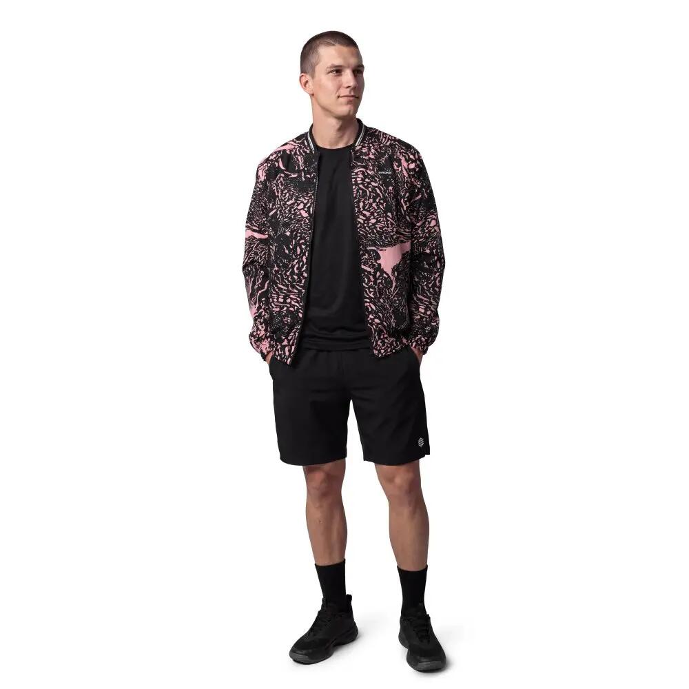 Men Padel ’s lightweight bomber jacket Advantage Ripple Black 3/8
