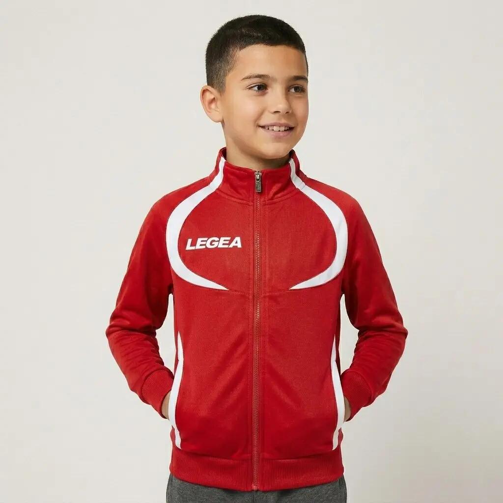 Kids' Tracksuit Singapore + Tokyo Red / White / Navy 2/8