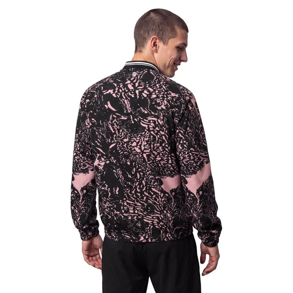Men Padel ’s lightweight bomber jacket Advantage Ripple Black 2/8