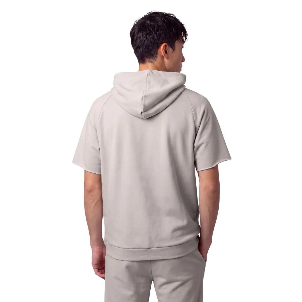 Sweat à capuche sport manches courtes homme Kirov Gray Gris 2/8