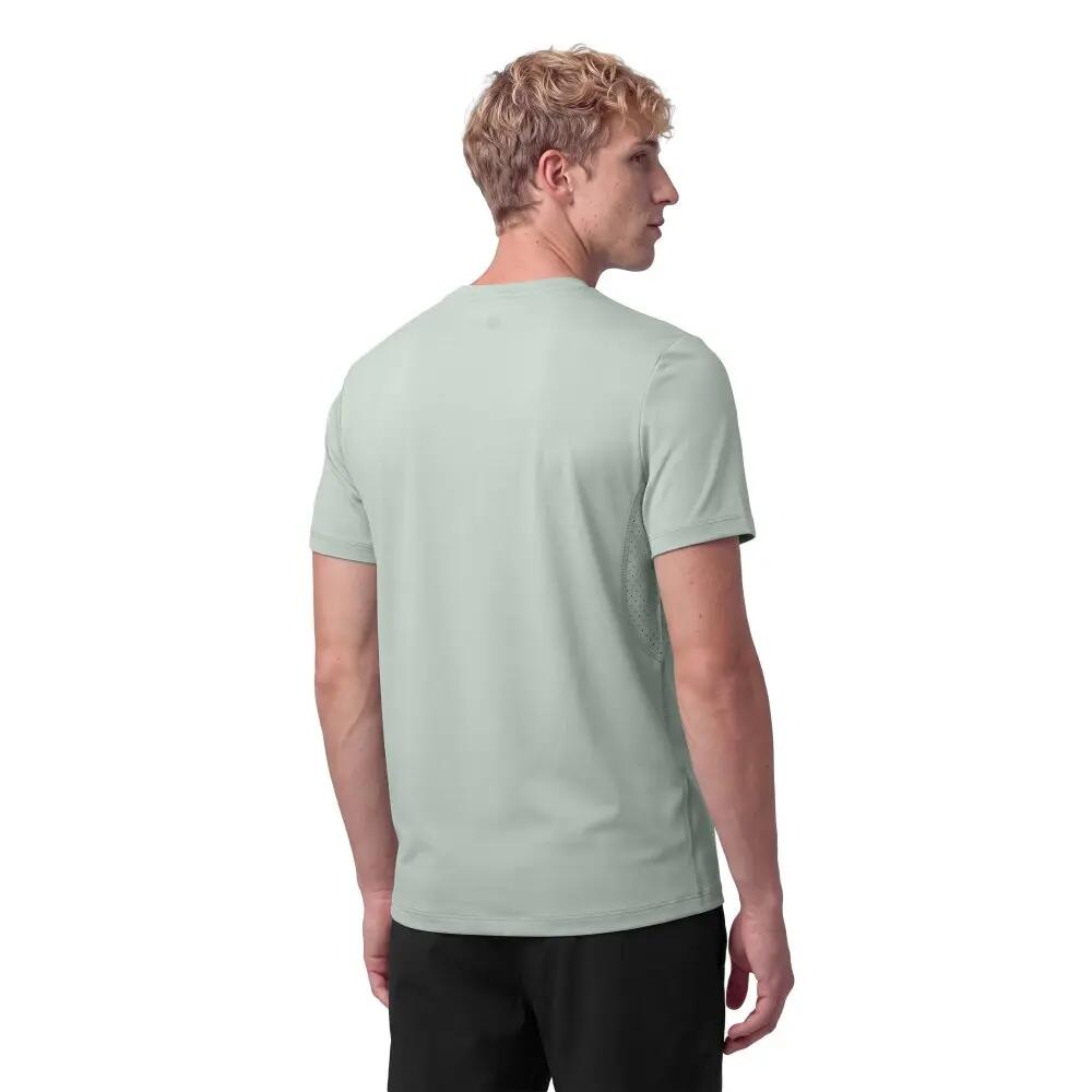 T-shirt técnica de treino de manga curta para homem Loys Green Verde 2/8