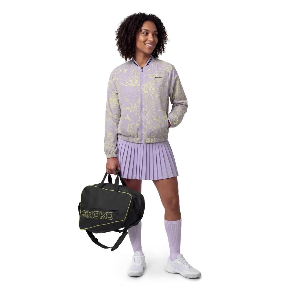 Damska lekka kurtka bomber do gry w padla Padel Siroko Advantage-W Earthline 3/8