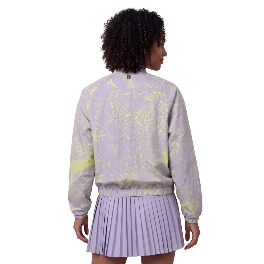 Damska lekka kurtka bomber do gry w padla Padel Siroko Advantage-W Earthline 2/8