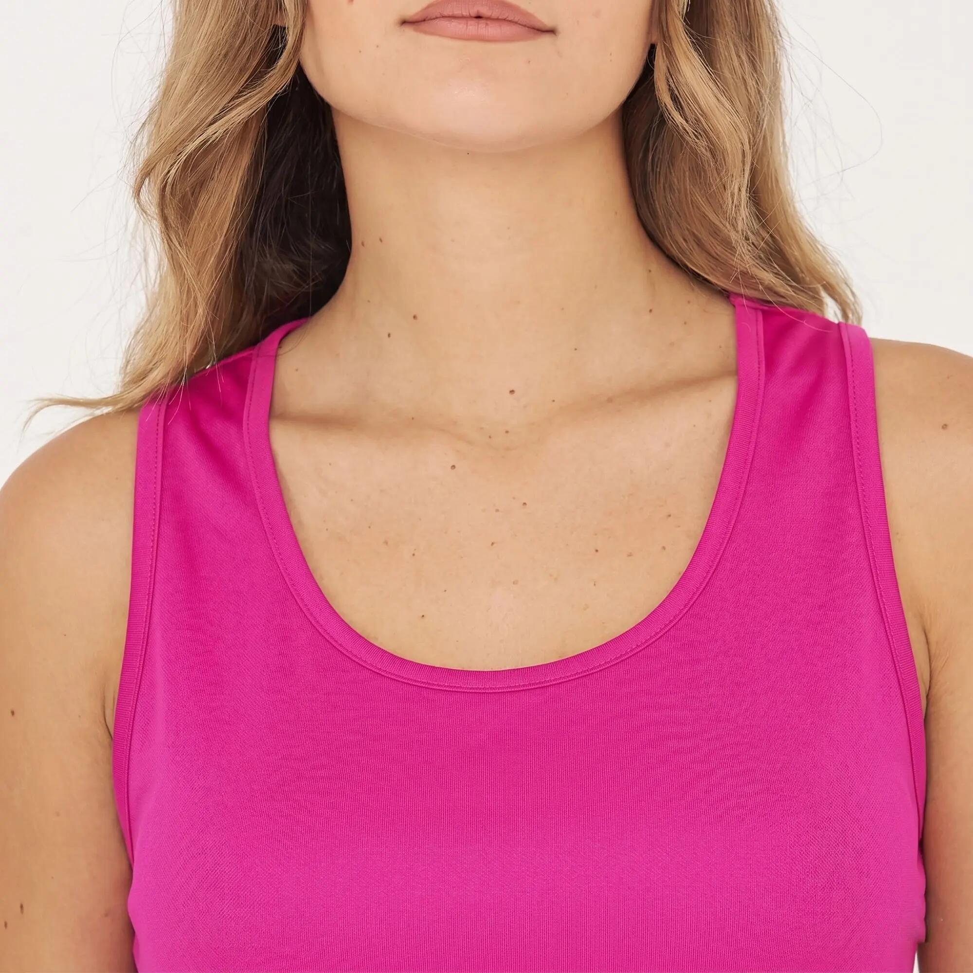 Women's Tank top and leggings set Tanissa + Levery Fluo fuchsia / Navy 6/8