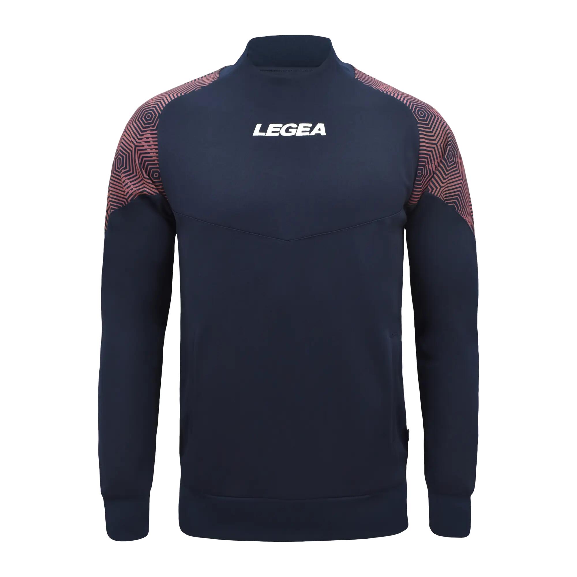 Trainingspak unisex Petra + Messico Marineblauw / Neon perzik 5/8