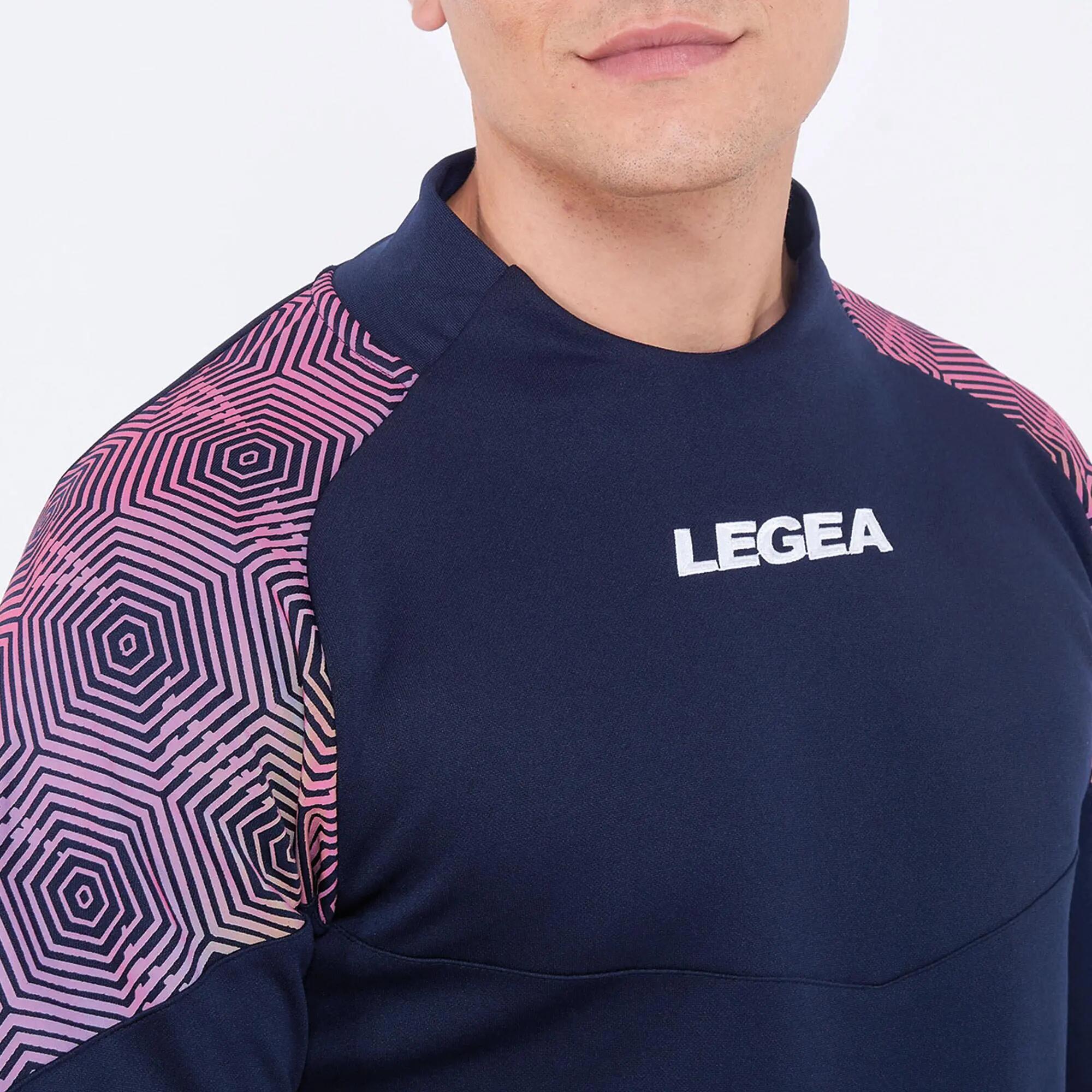 Trainingspak unisex Petra + Messico Marineblauw / Neon perzik 4/8