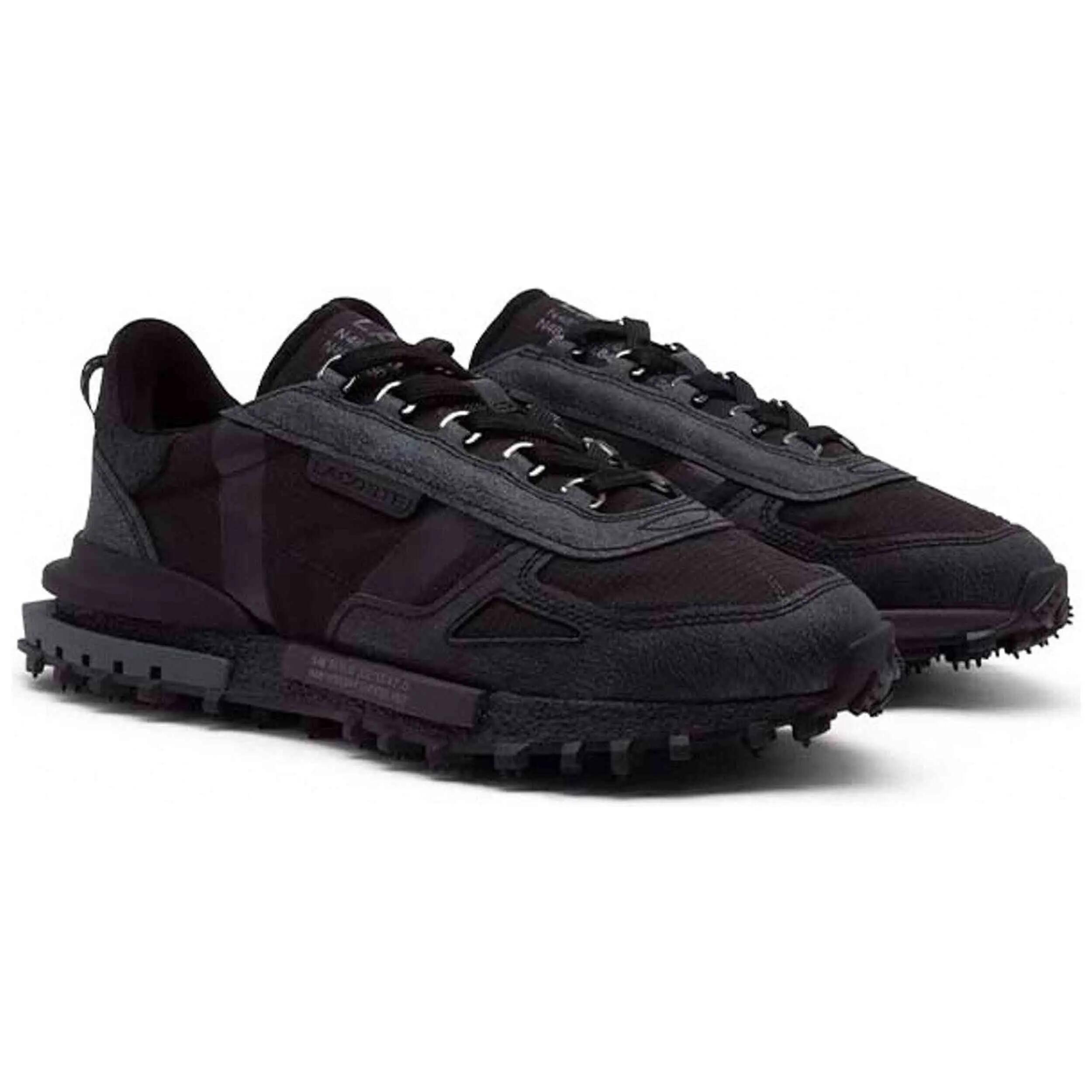 Baskets Lacoste modèle Elite Active "Black / Black" pour homme 2/5