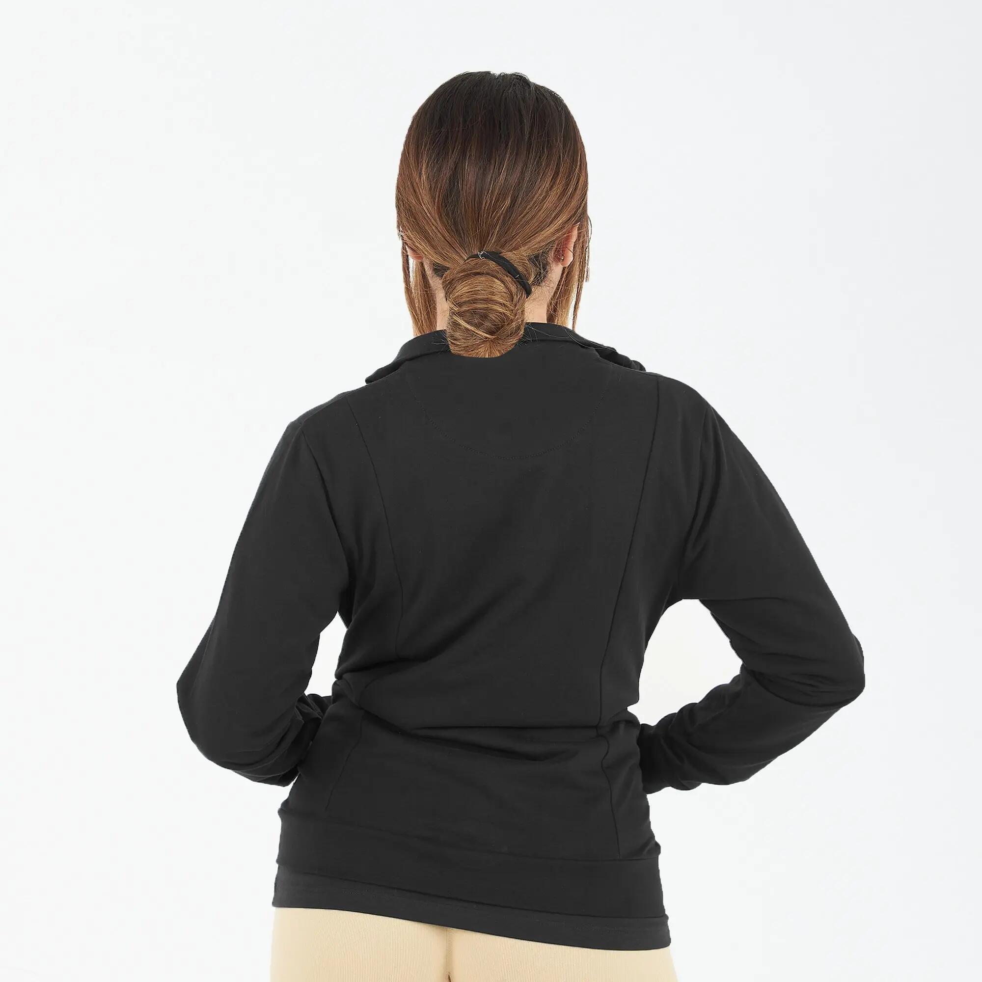 Completo felpa e leggings donna Adara + Mavery Nero 6/8