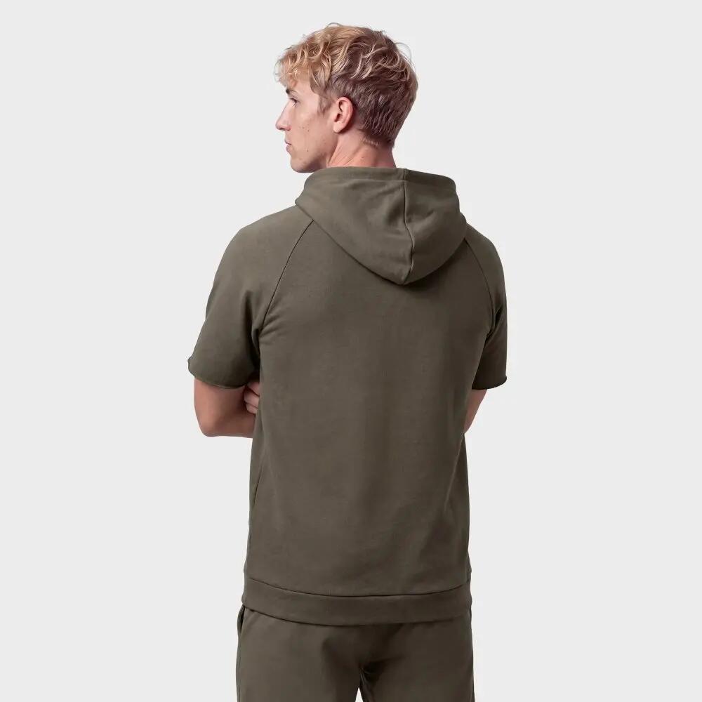 Sweat à capuche sport manches courtes homme Kirov Green Vert 6/8