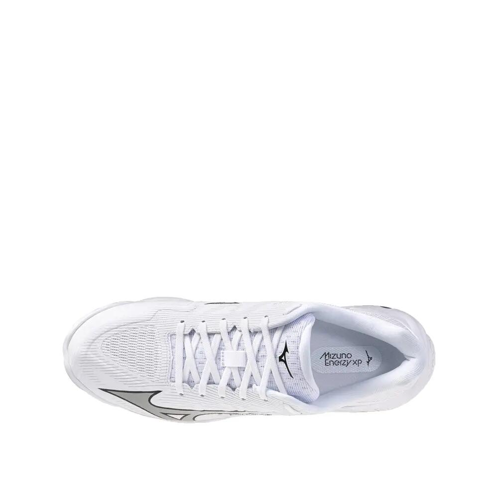 Buty do siatkówki Mizuno Wave Lightning Elite Białe/Szare 3/6