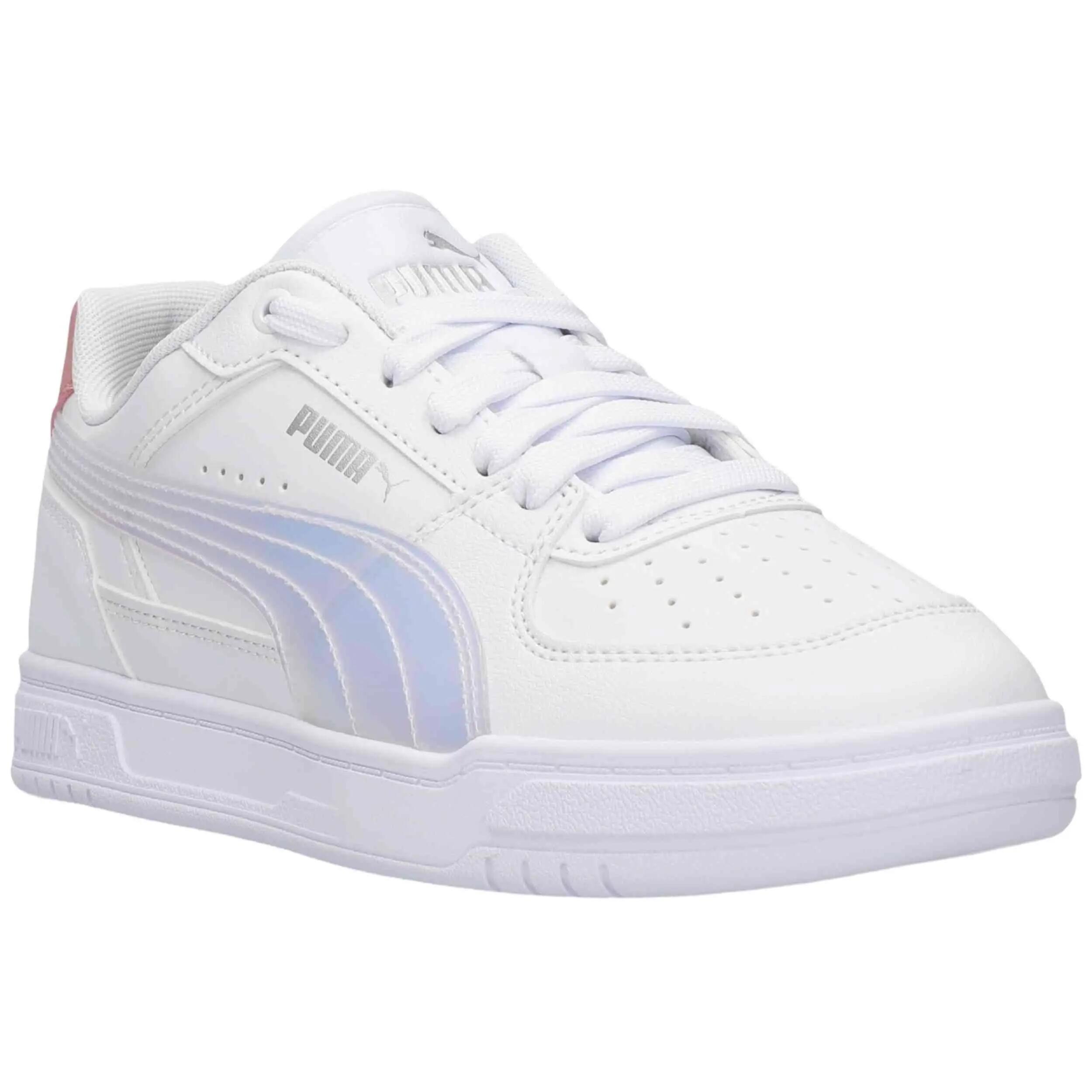 Schoen Puma model Caven III Holo 2.0 "Blanco-Rosa" voor unisex jongens 2/5